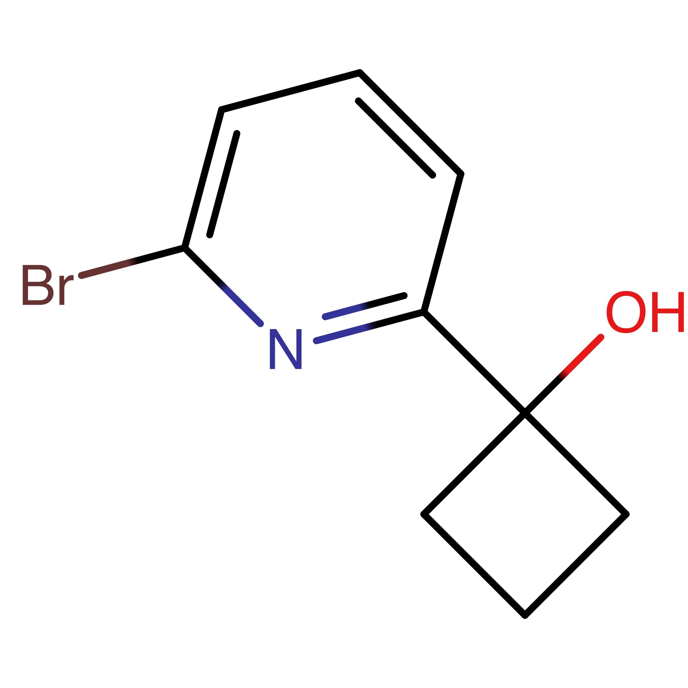 CAS RN 1520003-18-2 | 1-(6-Bromopyridin-2-yl)cyclobutanol | MFCD28040985