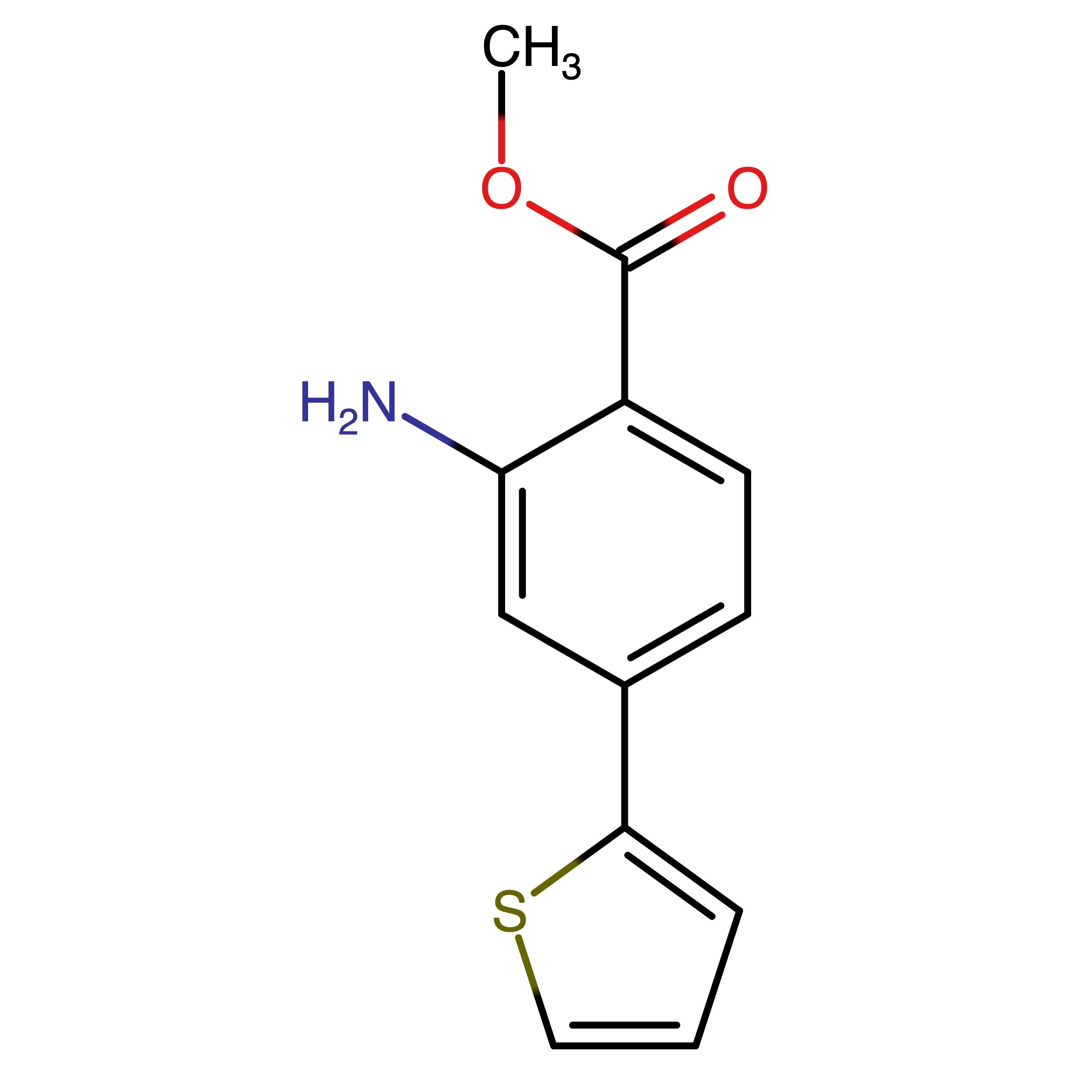 CAS RN 1521945-98-1 | Methyl 2-amino-4-thiophen-2-ylbenzoate