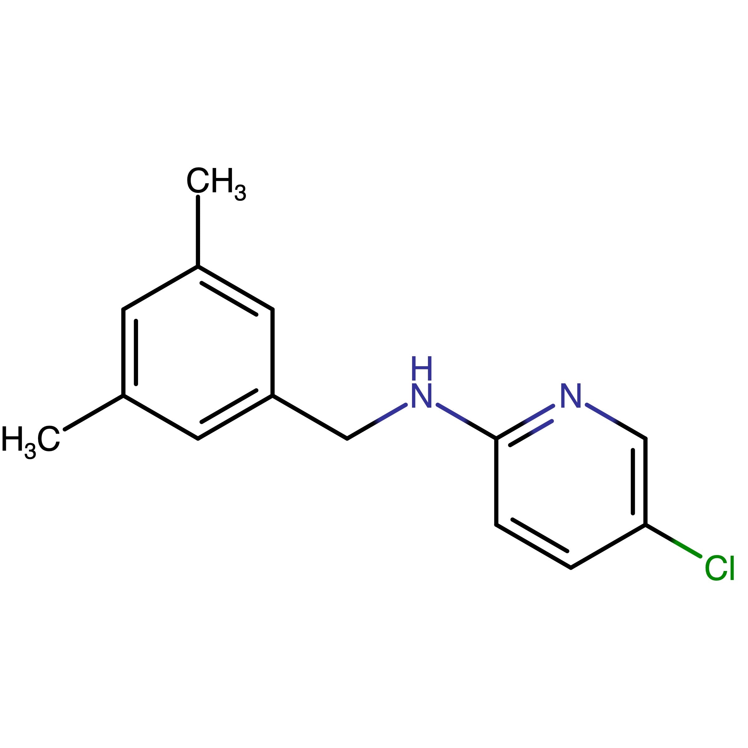 CAS RN 1523199-45-2 | 5-Chloro-N-(3,5-dimethylbenzyl) pyridin-2-amine