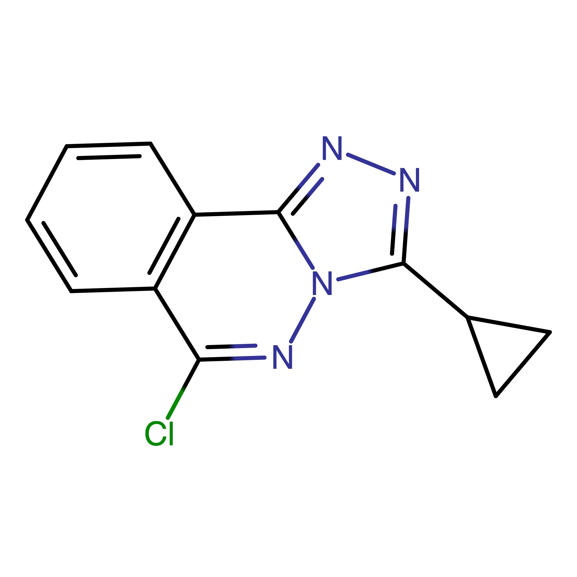 CAS RN 1527471-06-2 | 6-Chloro-3-cyclopropyl[1,2,4]triazolo[3,4-a]phthalazine