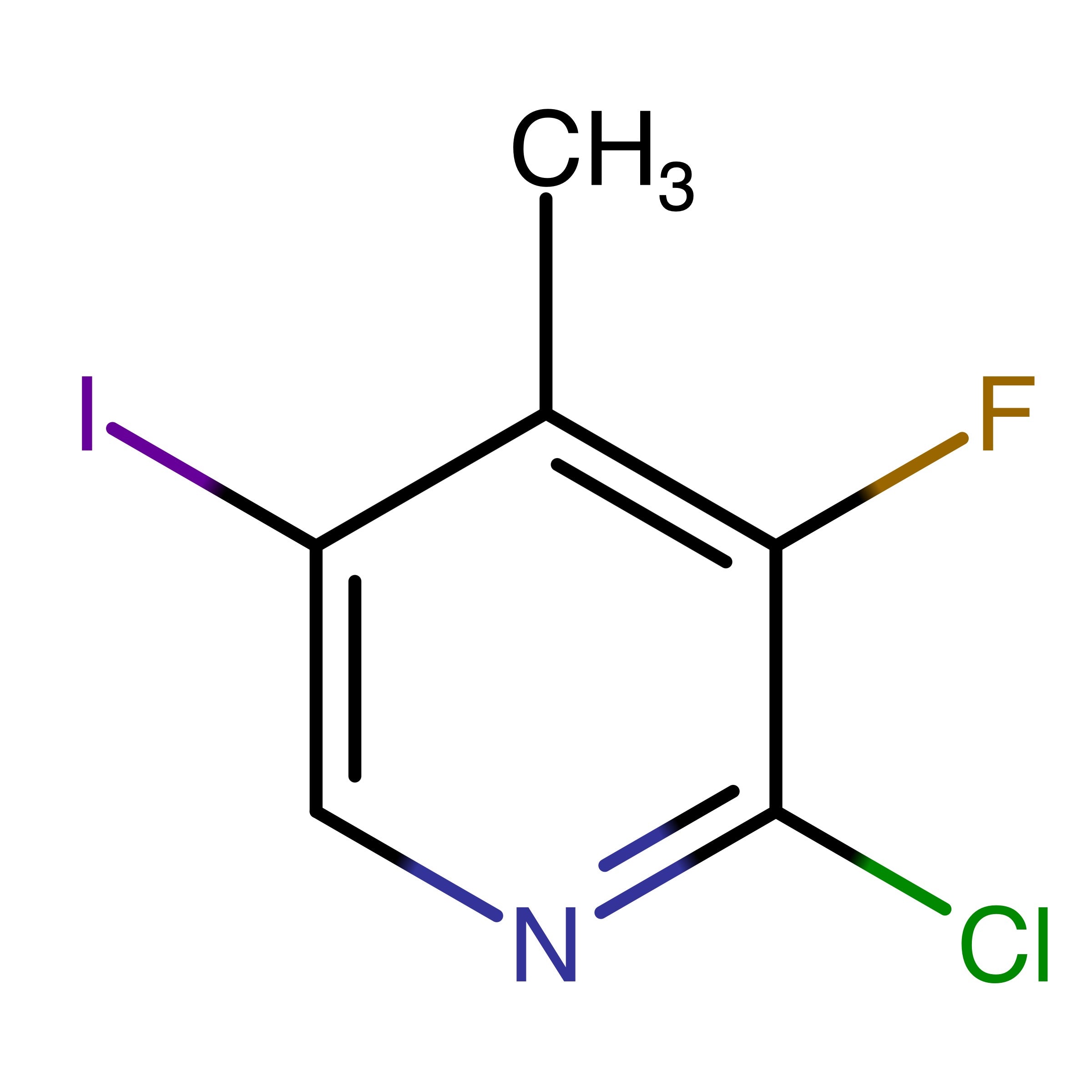 CAS RN 153035-01-9 | 2-Chloro-3-fluoro-5-iodo-4-methylpyridine | MFCD09839271