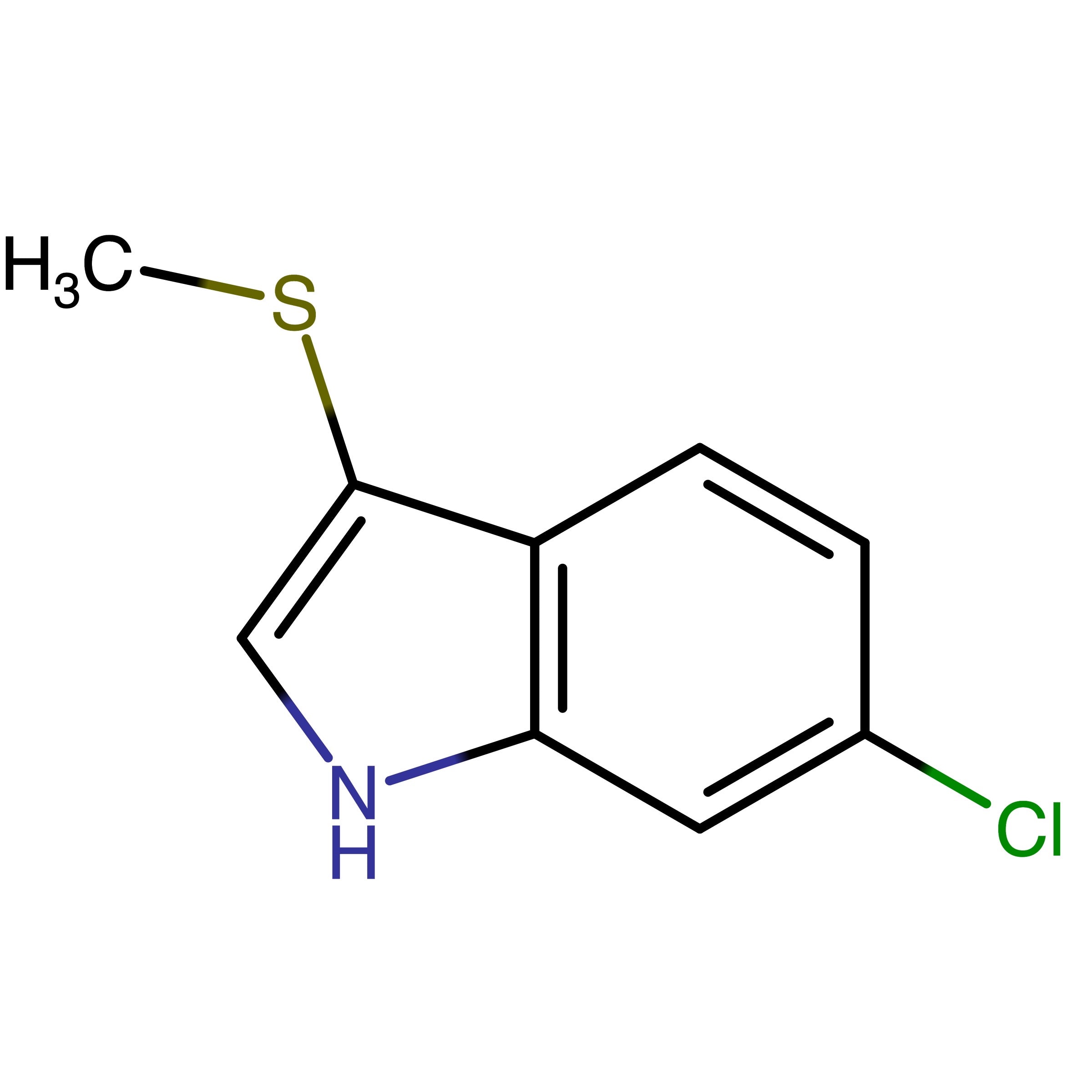 CAS RN 153261-49-5 | 6-Chloro-(3-thiomethyl)-indole