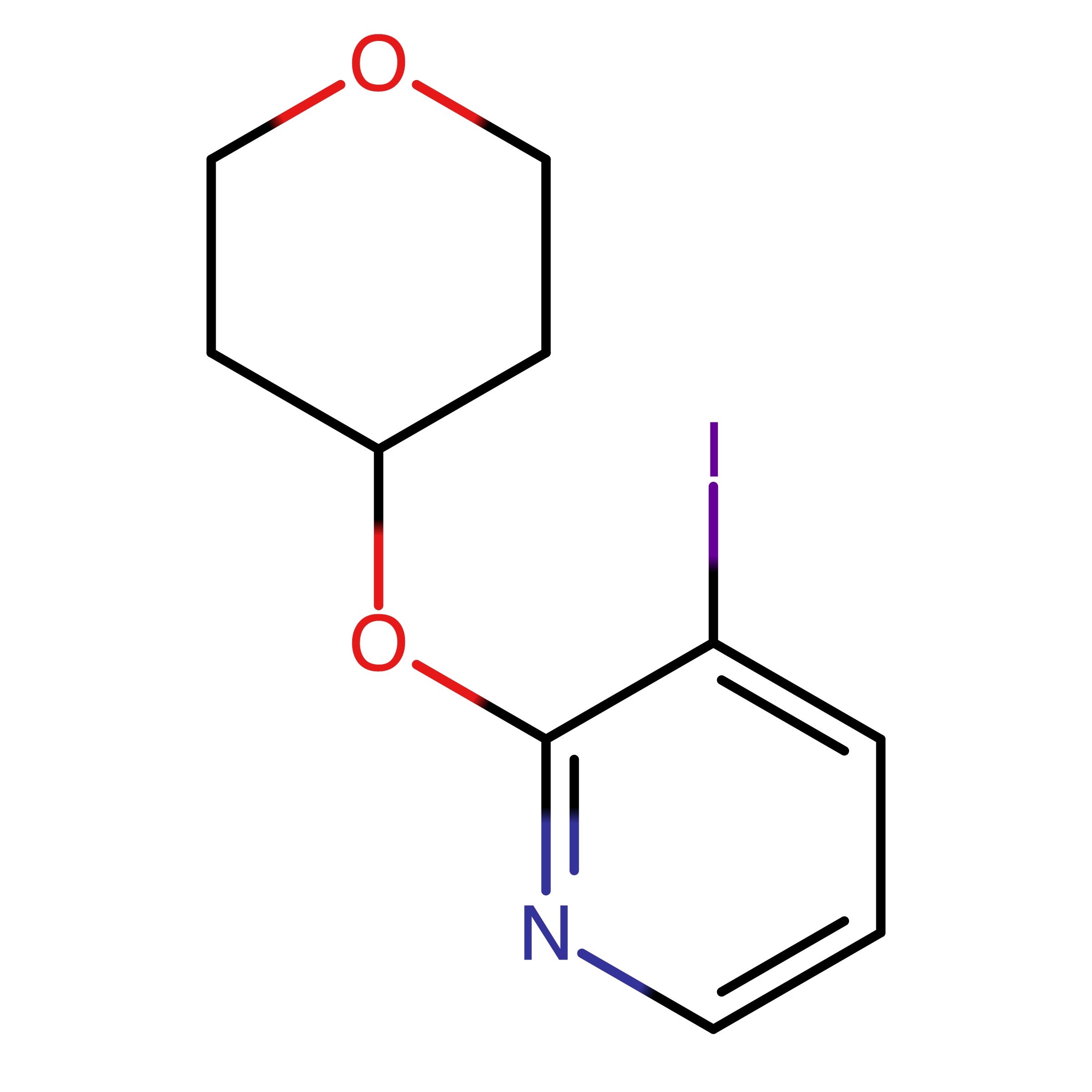 CAS RN 1537884-62-0 | 3-Iodo-2-((tetrahydro-2H-pyran-4-yl)oxy)pyridine | MFCD32857791
