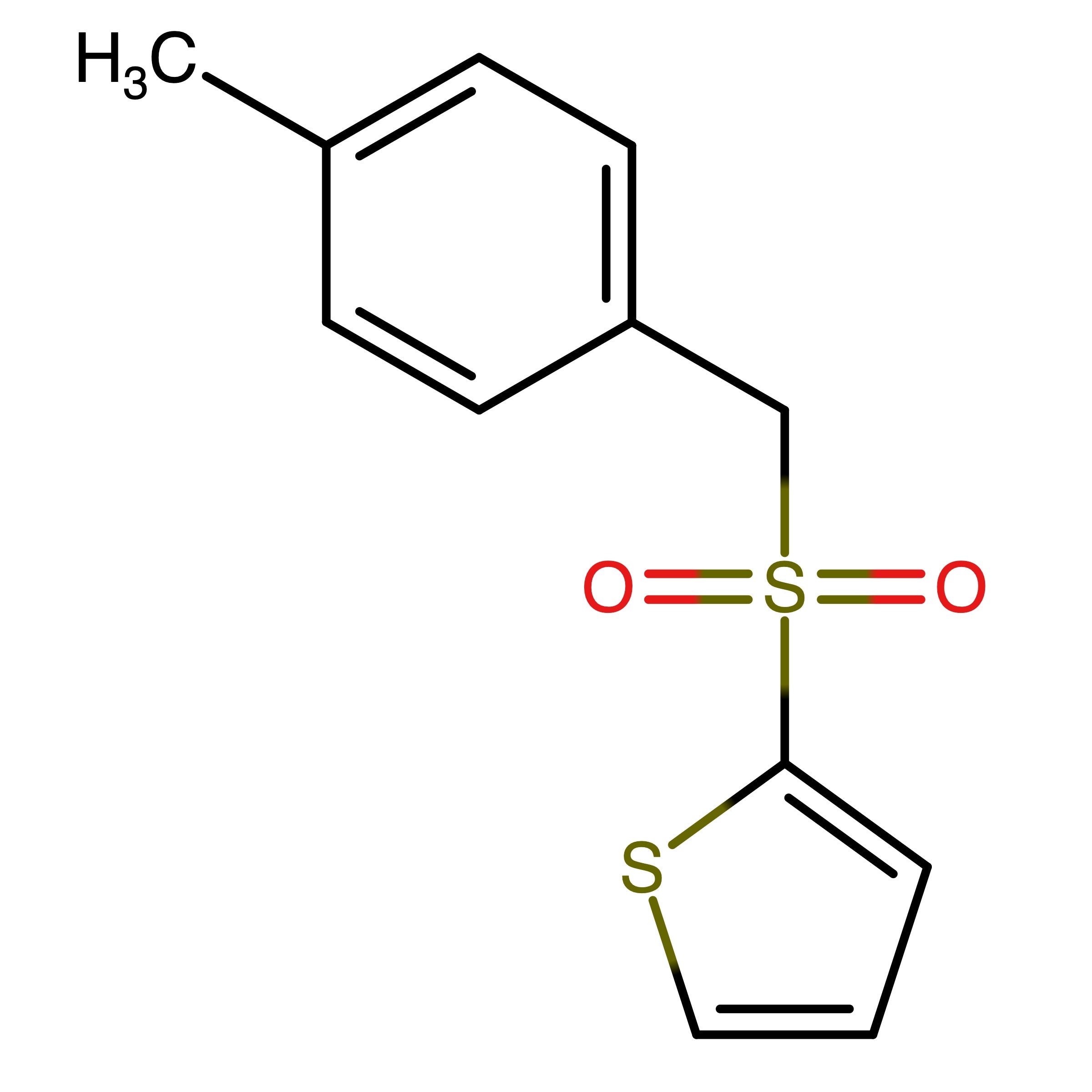 CAS RN 153837-88-8 | 2-((4-Methylbenzyl)sulfonyl)thiophene