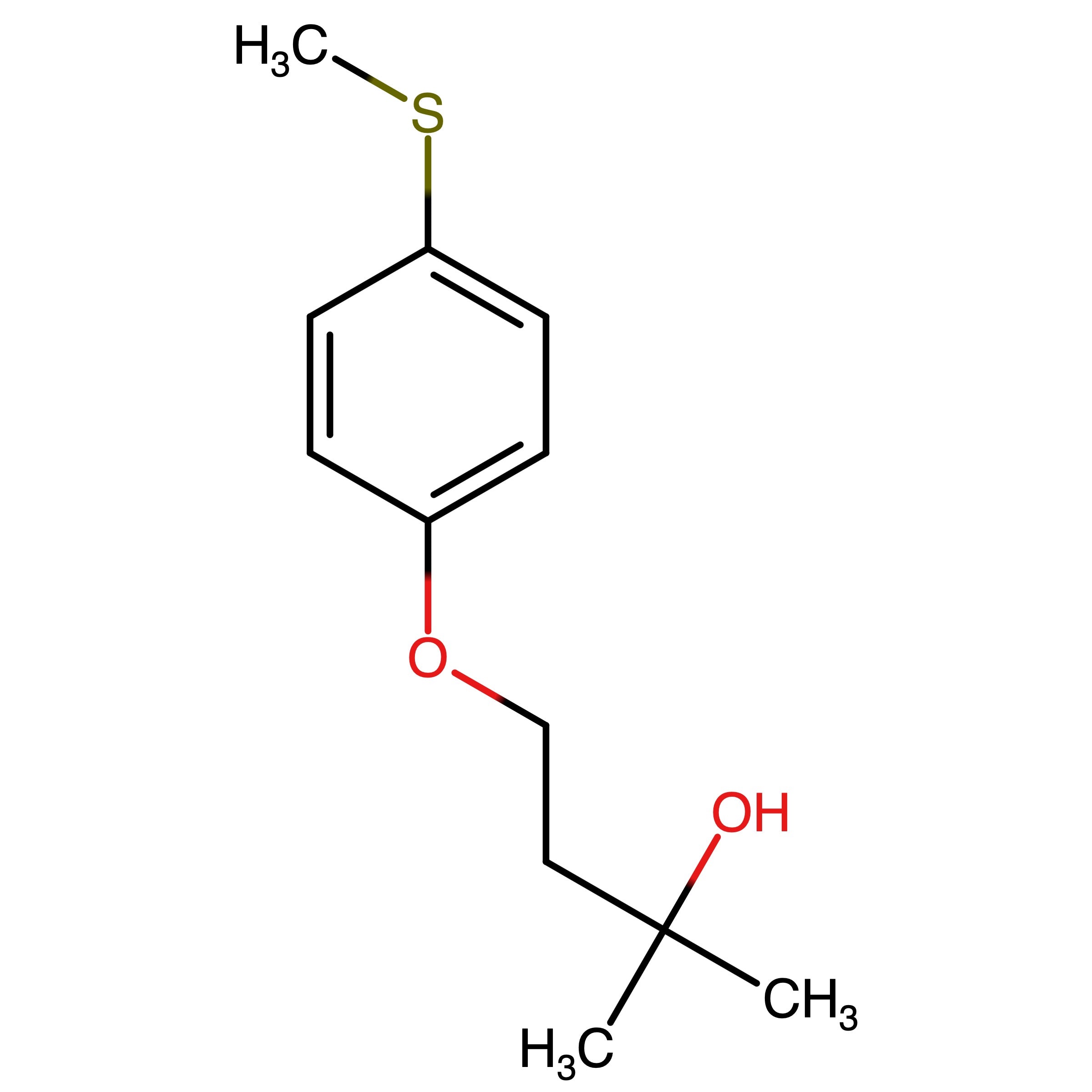CAS RN 1541098-93-4 | Name: 2-Methyl-4-(4-methylsulfanylphenoxy)butan-2-ol