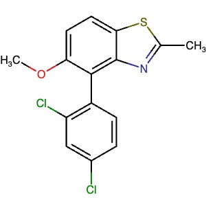 1549861-16-6 | 4-(2,4-Dichlorophenyl)-5-methoxy-2-methylbenzo[d]thiazole - Hoffman Fine Chemicals