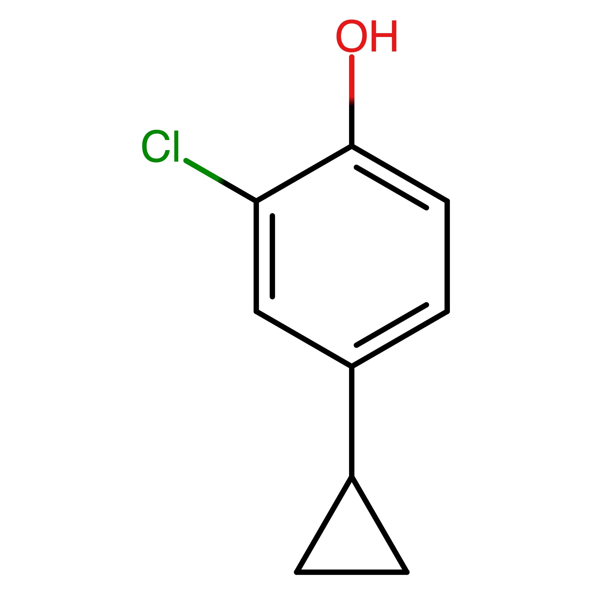 CAS RN 1553103-02-8 | 2-Chloro-4-cyclopropylphenol | MFCD25994489