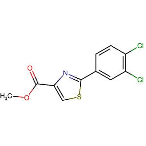 1556730-23-4 | Methyl 2-(3,4-dichlorophenyl)thiazole-4-carboxylate - Hoffman Fine Chemicals