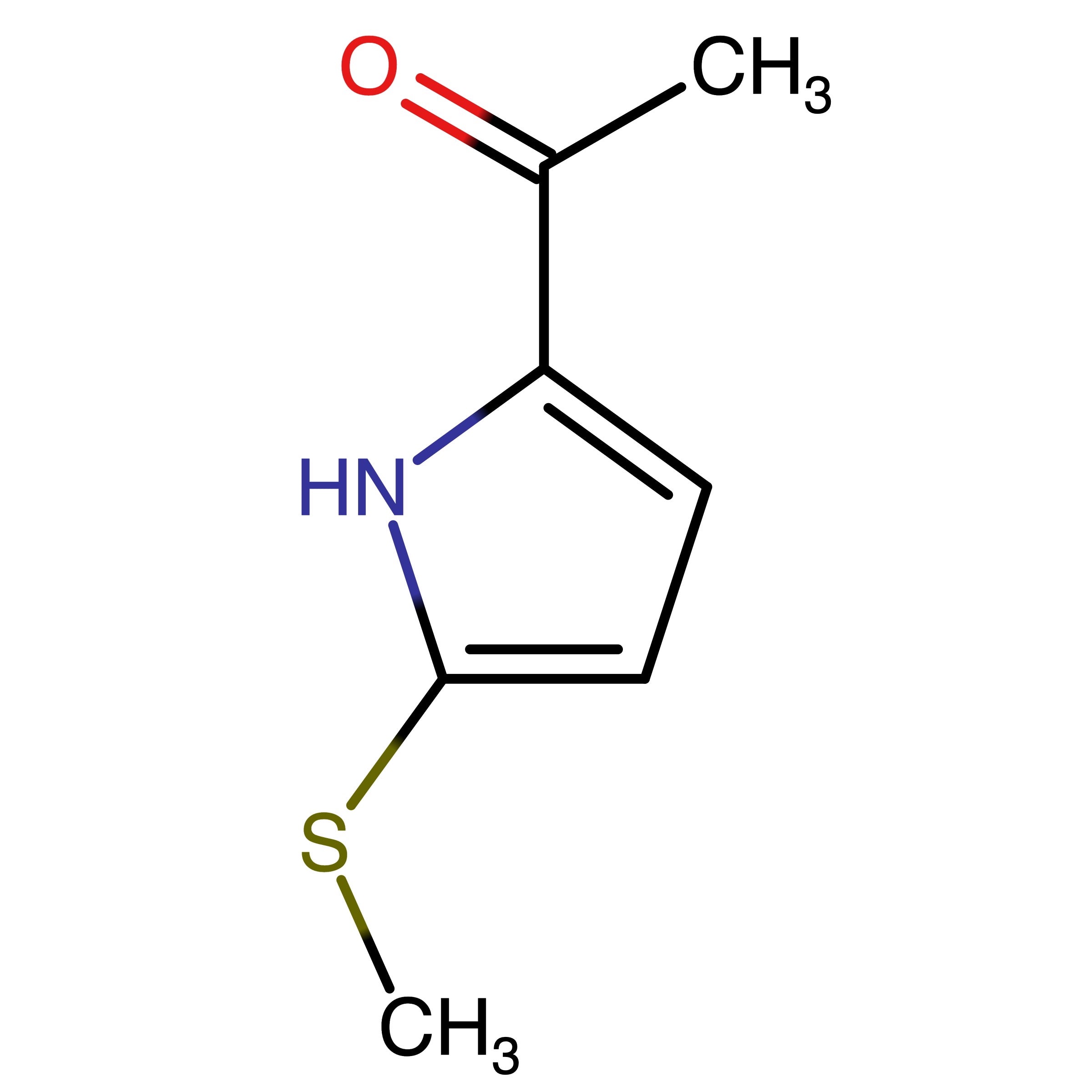 CAS RN 156210-88-7 | 1-(5-(Methylthio)-1H-pyrrol-2-yl)ethanone | MFCD12964739