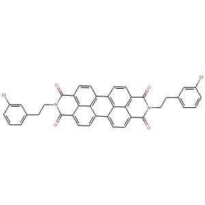 156341-04-7 | 2,9-Bis(3-chlorophenethyl)anthra[2,1,9-def:6,5,10-d'e'f']diisoquinoline-1,3,8,10(2H,9H)-tetraone - Hoffman Fine Chemicals