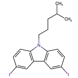 1564289-02-6 | 3,6-Diiodo-9-(4-methylpentyl)-9H-carbazole - Hoffman Fine Chemicals