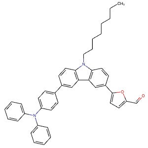 1564289-08-2 | 5-(6-(4-(Diphenylamino)phenyl)-9-octyl-9H-carbazol-3-yl)furan-2-carbaldehyde - Hoffman Fine Chemicals