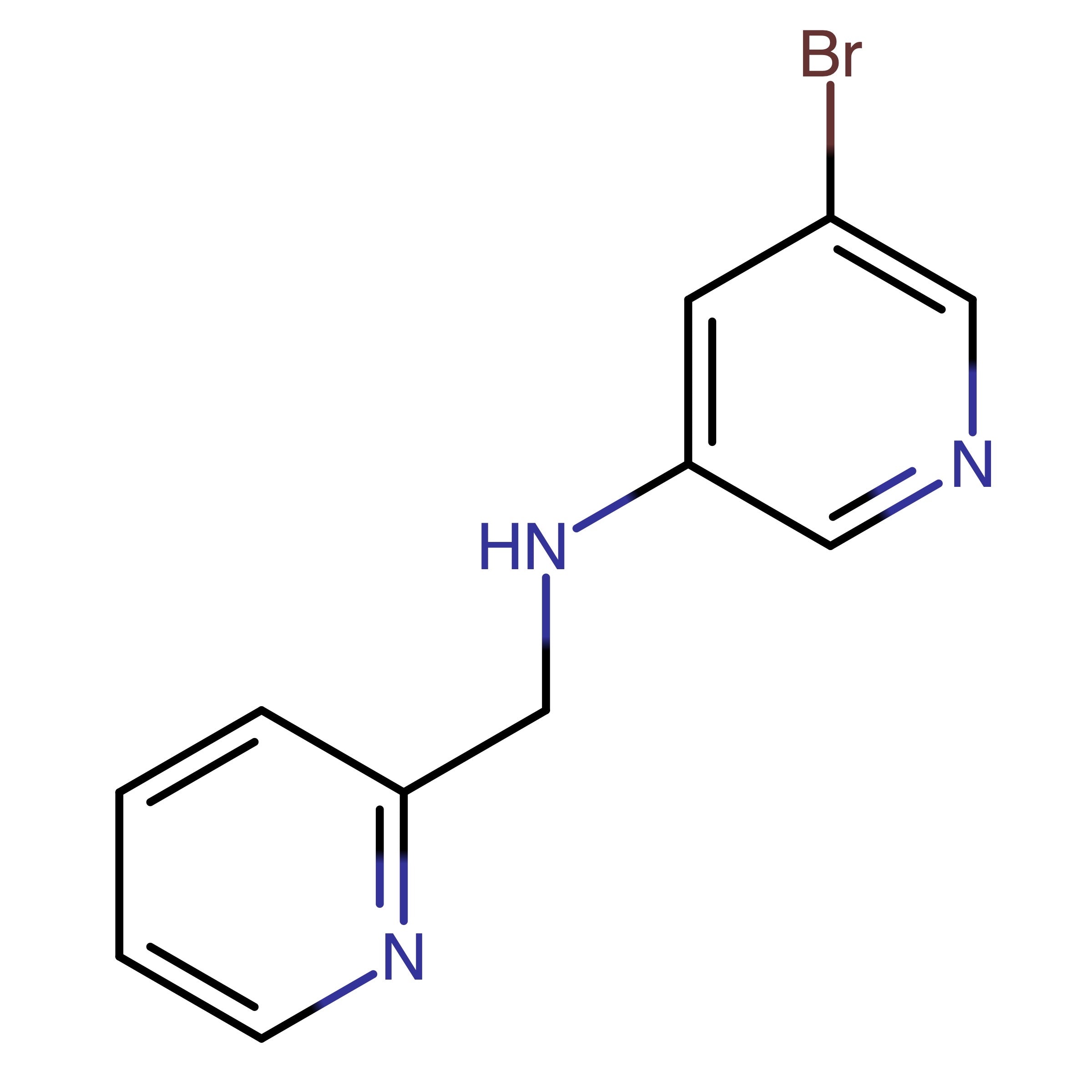 CAS RN 1564531-70-9 | 5-Bromo-N-(pyridin-2-ylmethyl)pyridin-3-amine