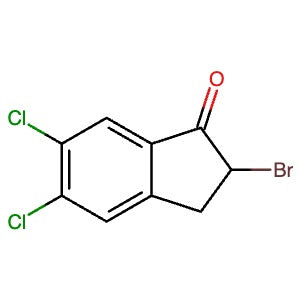 156484-74-1 | 2-Bromo-5,6-dichloro-2,3-dihydro-1H-inden-1-one - Hoffman Fine Chemicals