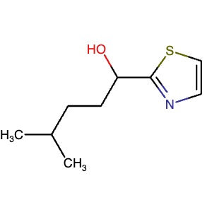 1564900-16-8 | 4-Methyl-1-(thiazol-2-yl)pentan-1-ol - Hoffman Fine Chemicals