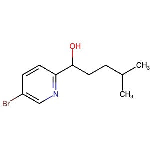 1565028-16-1 | 1-(5-Bromopyridin-2-yl)-4-methylpentan-1-ol - Hoffman Fine Chemicals