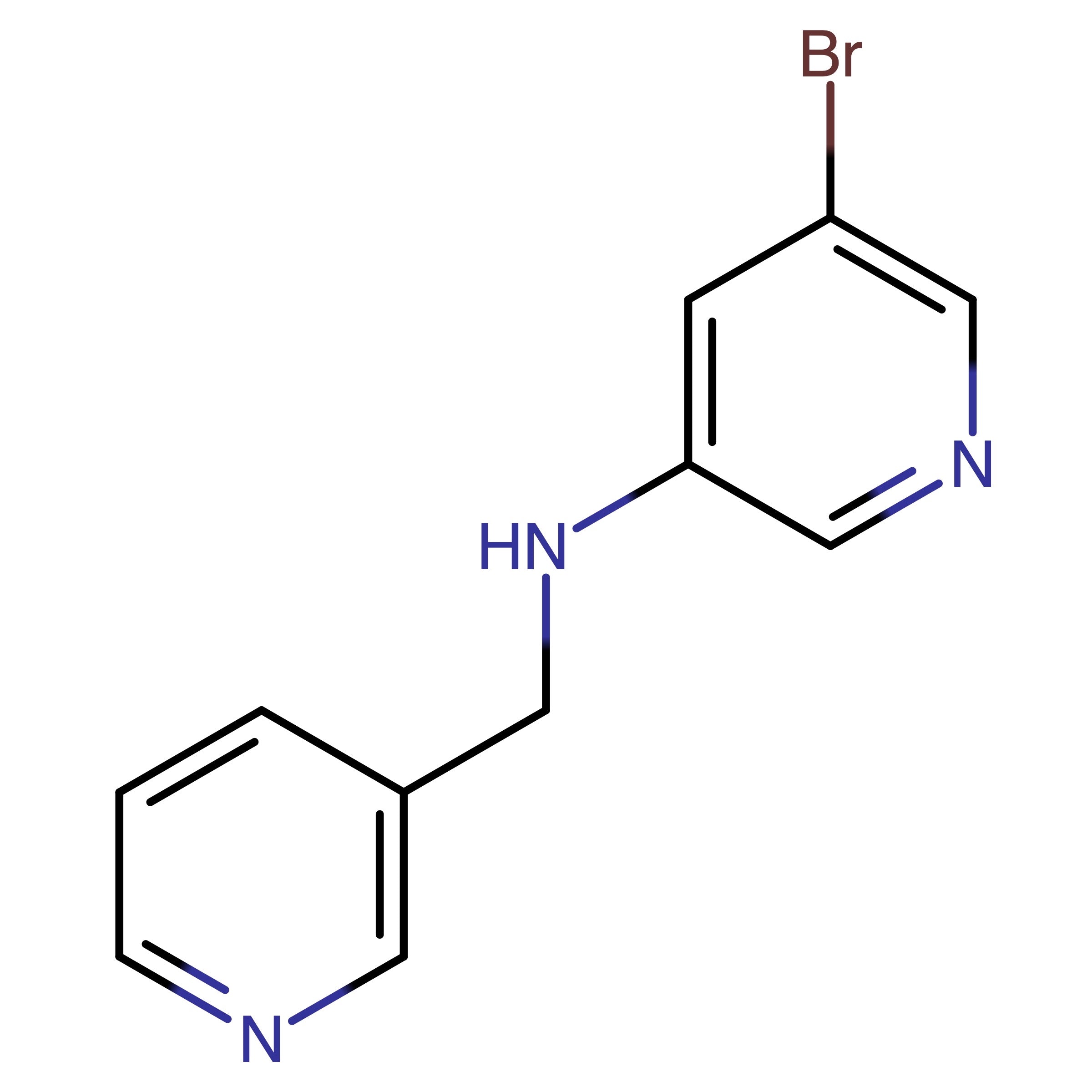 CAS RN 1566151-15-2 | 5-Bromo-N-(pyridin-3-ylmethyl)pyridin-3-amine