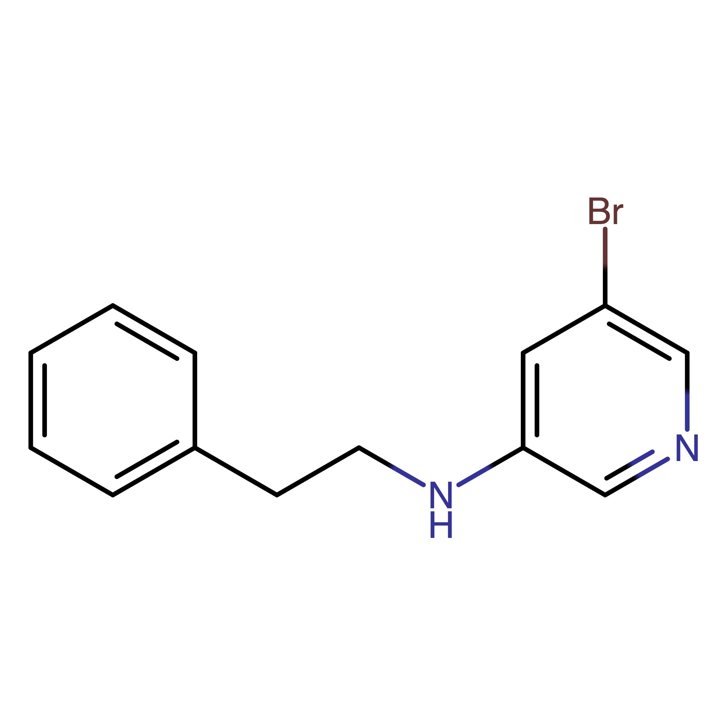 CAS RN 1566531-89-2 | 5-Bromo-N-phenethylpyridin-3-amine