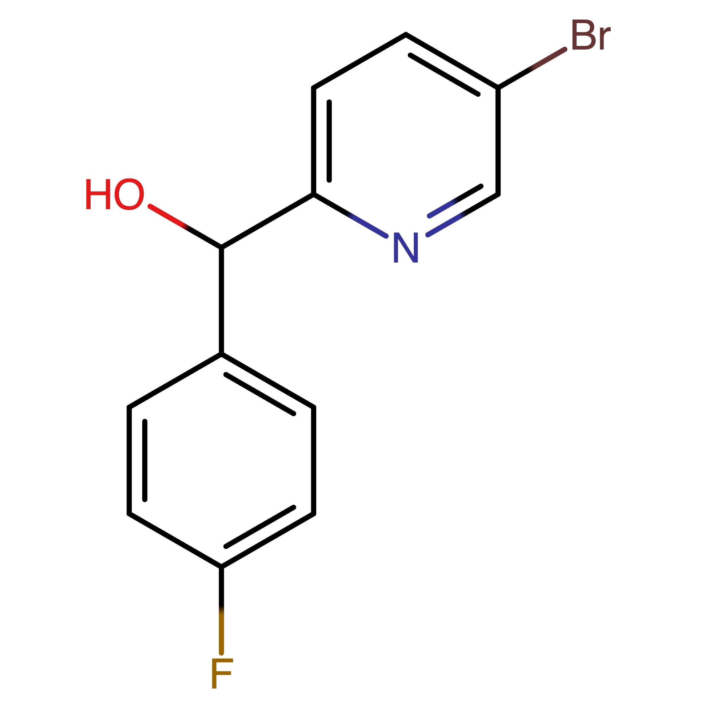 CAS RN 1566974-09-1 | (5-Bromopyridin-2-yl)(4-fluorophenyl)methanol