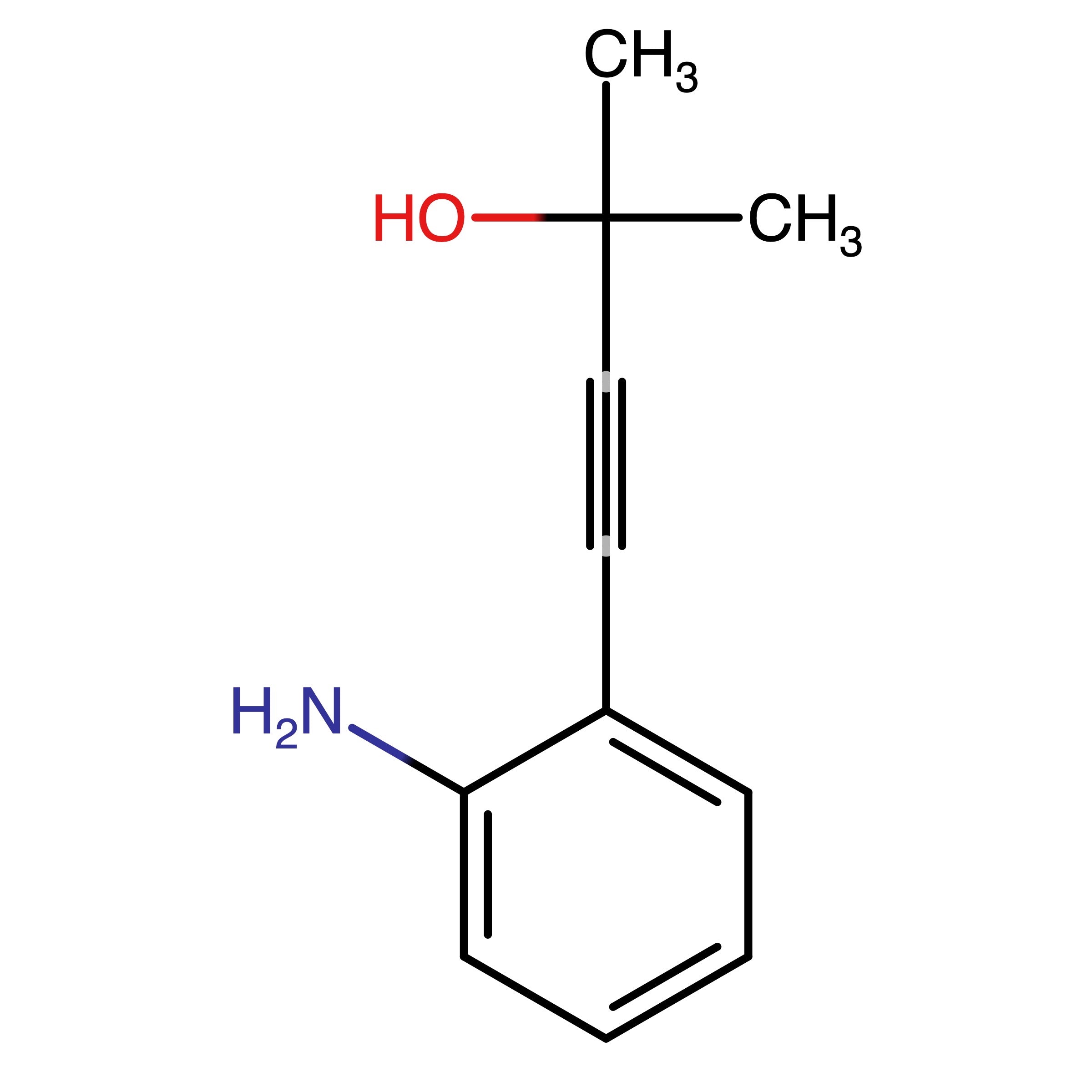 CAS RN 157869-14-2 | 4-(2-Aminophenyl)-2-methyl-3-butyn-2-ol | MFCD00168863