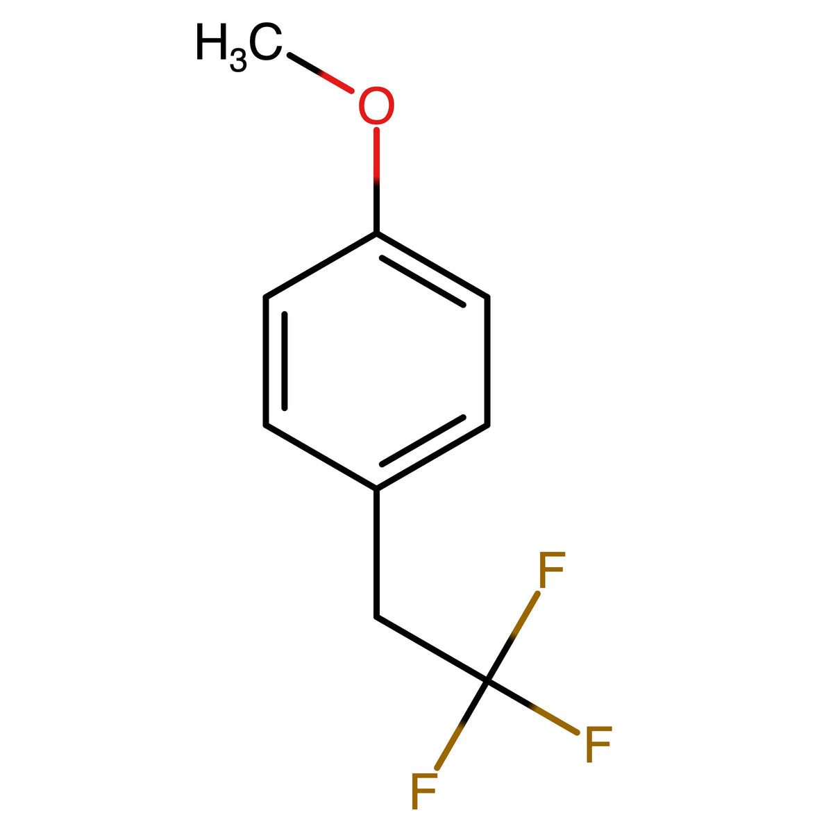 CAS RN 157928-44-4 | 1-Methoxy-4-(2,2,2-trifluoroethyl)benzene | MFCD29036534