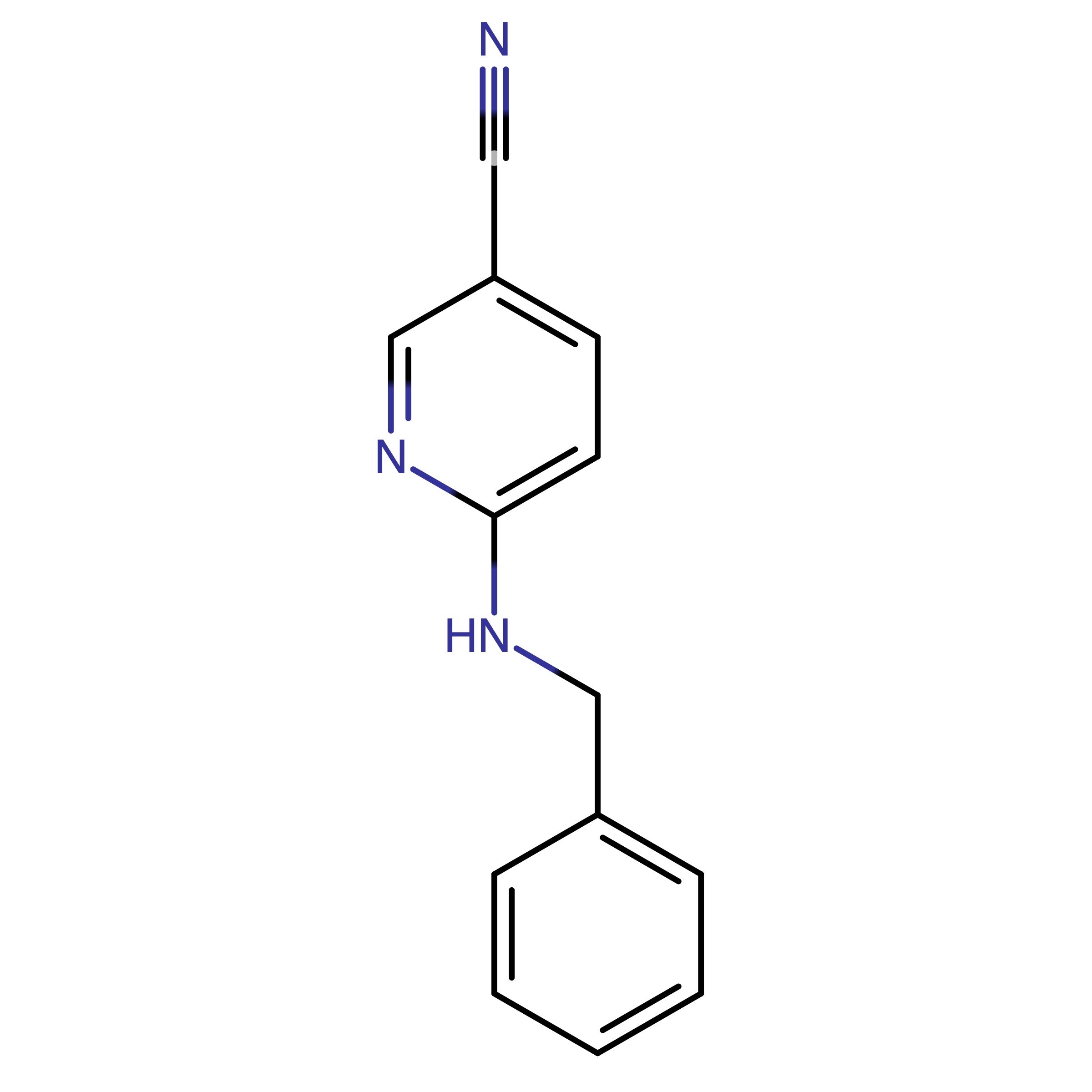 CAS RN 15871-91-7 | 6-(Benzylamino)nicotinonitrile | MFCD09290647