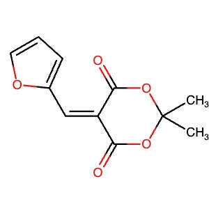 15875-49-7 | 5-(Furan-2-ylmethylene)-2,2-dimethyl-1,3-dioxane-4,6-dione - Hoffman Fine Chemicals