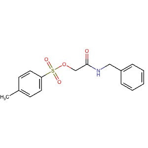 158818-28-1 | 2-(Benzylamino)-2-oxoethyl 4-methylbenzenesulfonate - Hoffman Fine Chemicals