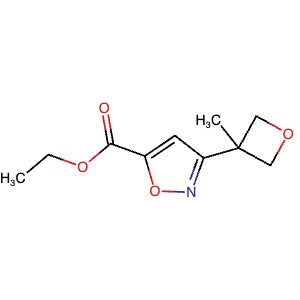 1589005-41-3 | Ethyl 3-(3-methyloxetan-3-yl)isoxazole-5-carboxylate - Hoffman Fine Chemicals