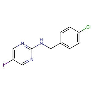 1593456-54-2 | N-(4-Chlorobenzyl)-5-iodopyrimidin-2-amine - Hoffman Fine Chemicals