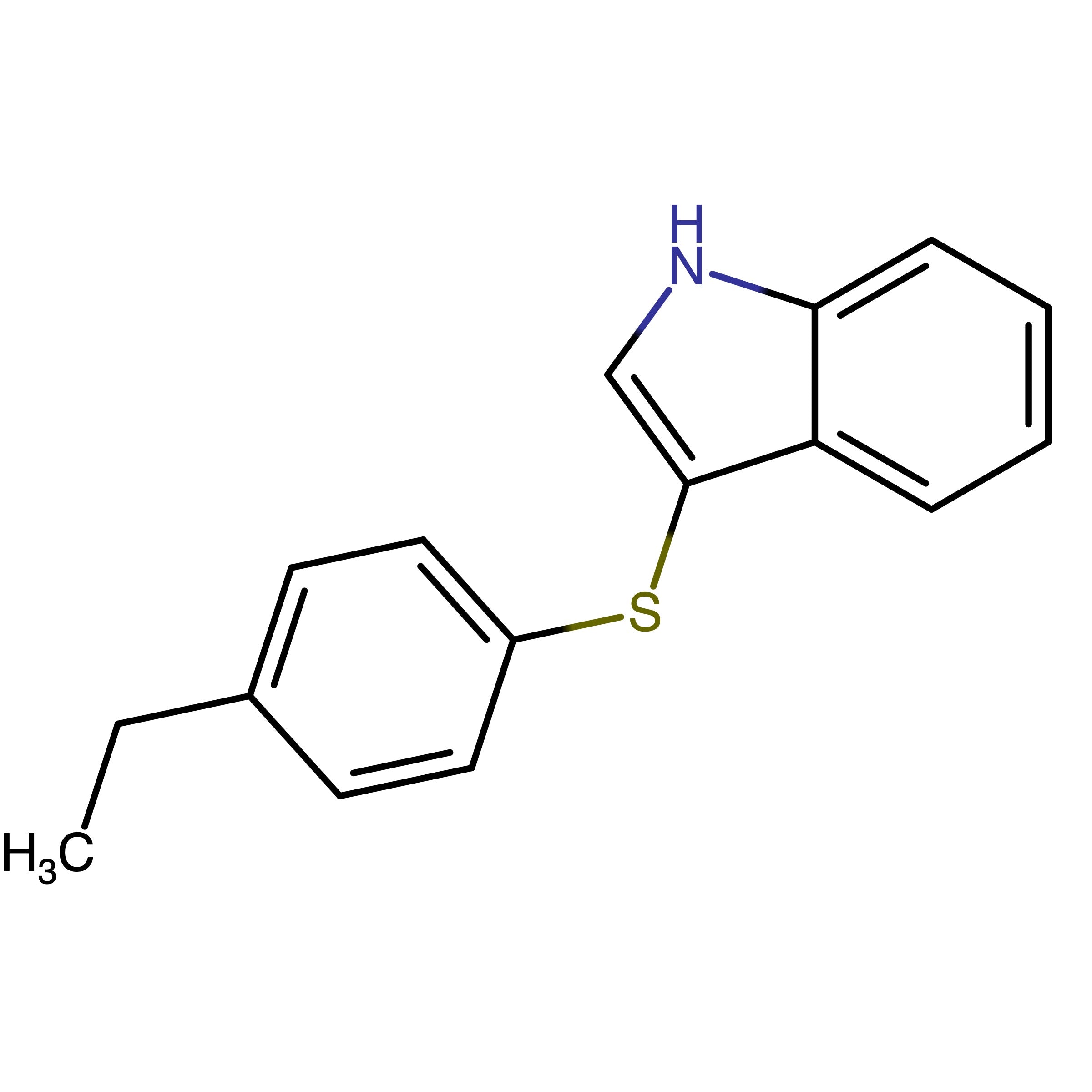 CAS RN 1605290-37-6 | 3-((4-Ethylphenyl)thio)-1H-indole