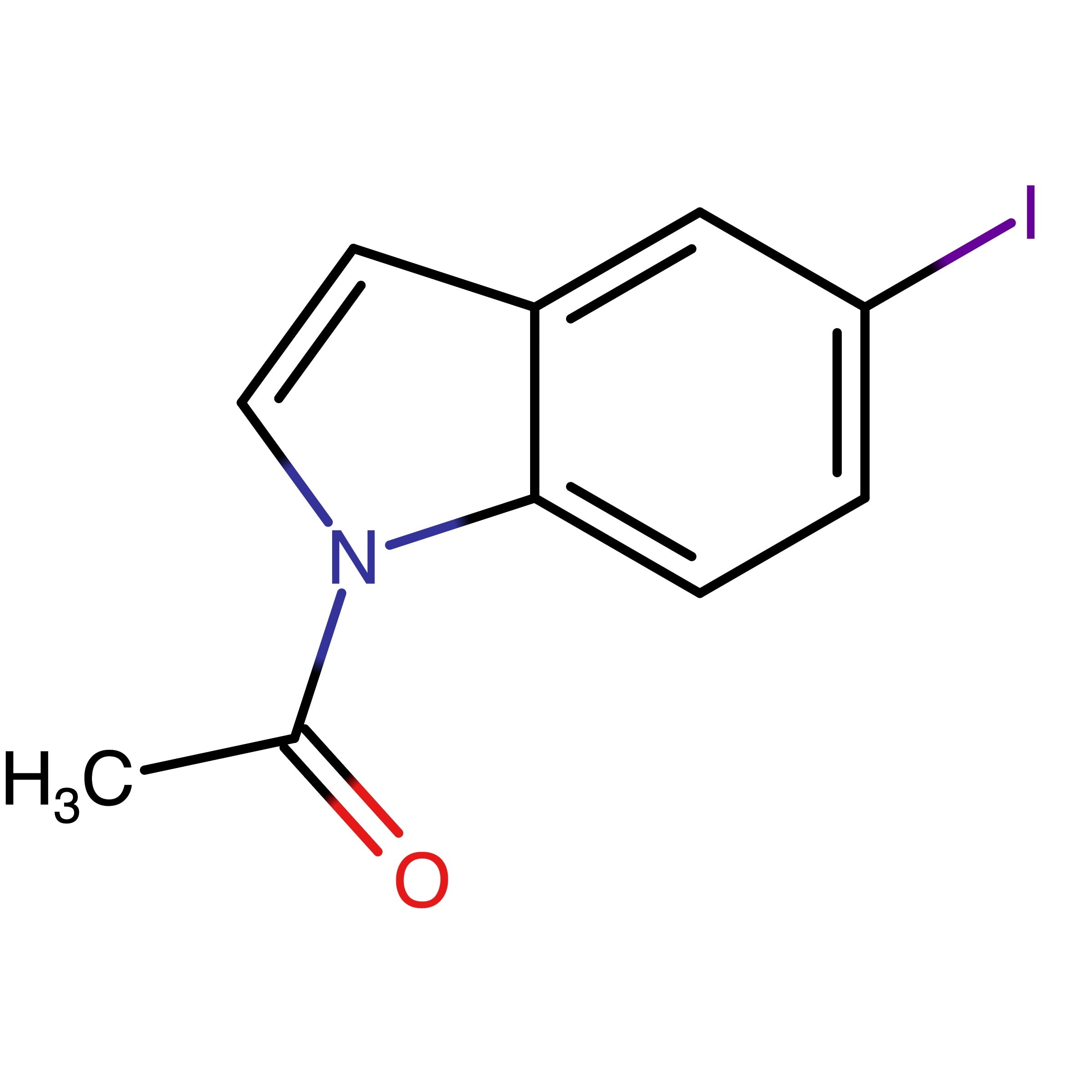 CAS RN 16066-94-7 | 1-(5-Iodo-1H-indol-1-yl)ethan-1-one
