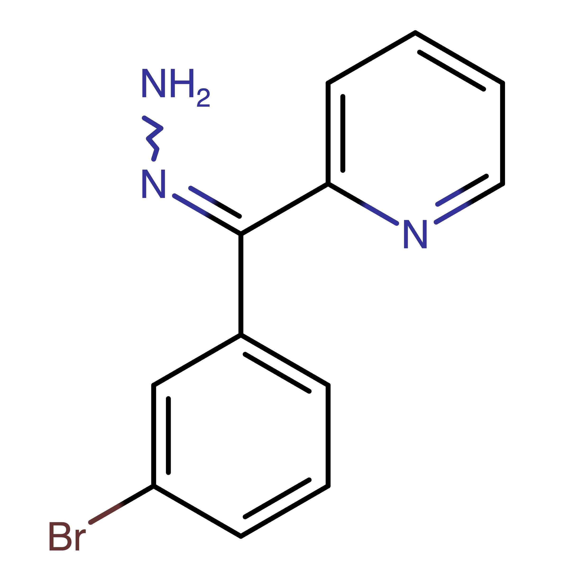 CAS RN 1613186-49-4 | 2-[(3-Bromophenyl)(hydrazono)methyl]pyridine