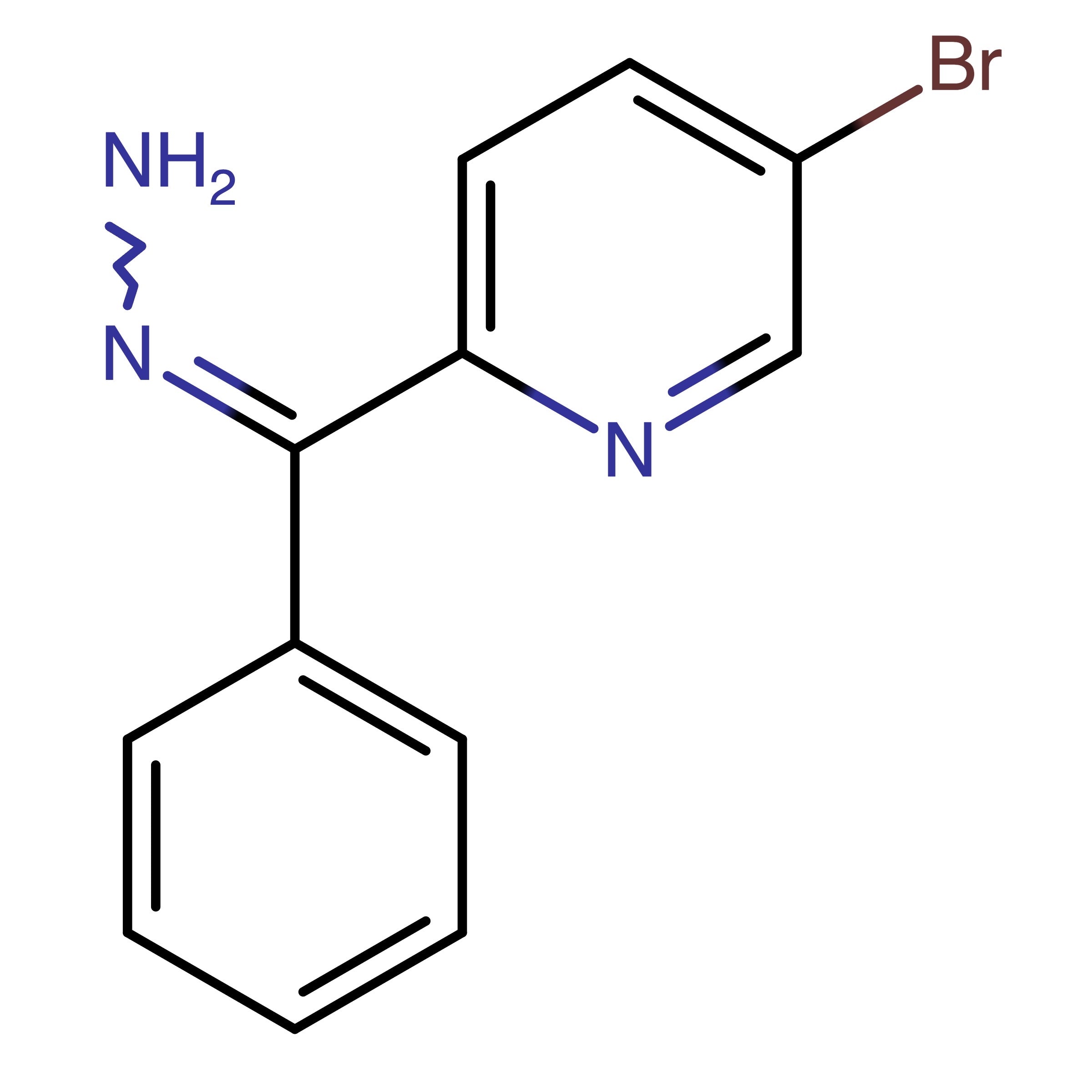 CAS RN 1613186-51-8 | [(5-Bromopyridin-2-yl)phenylmethylene]hydrazone