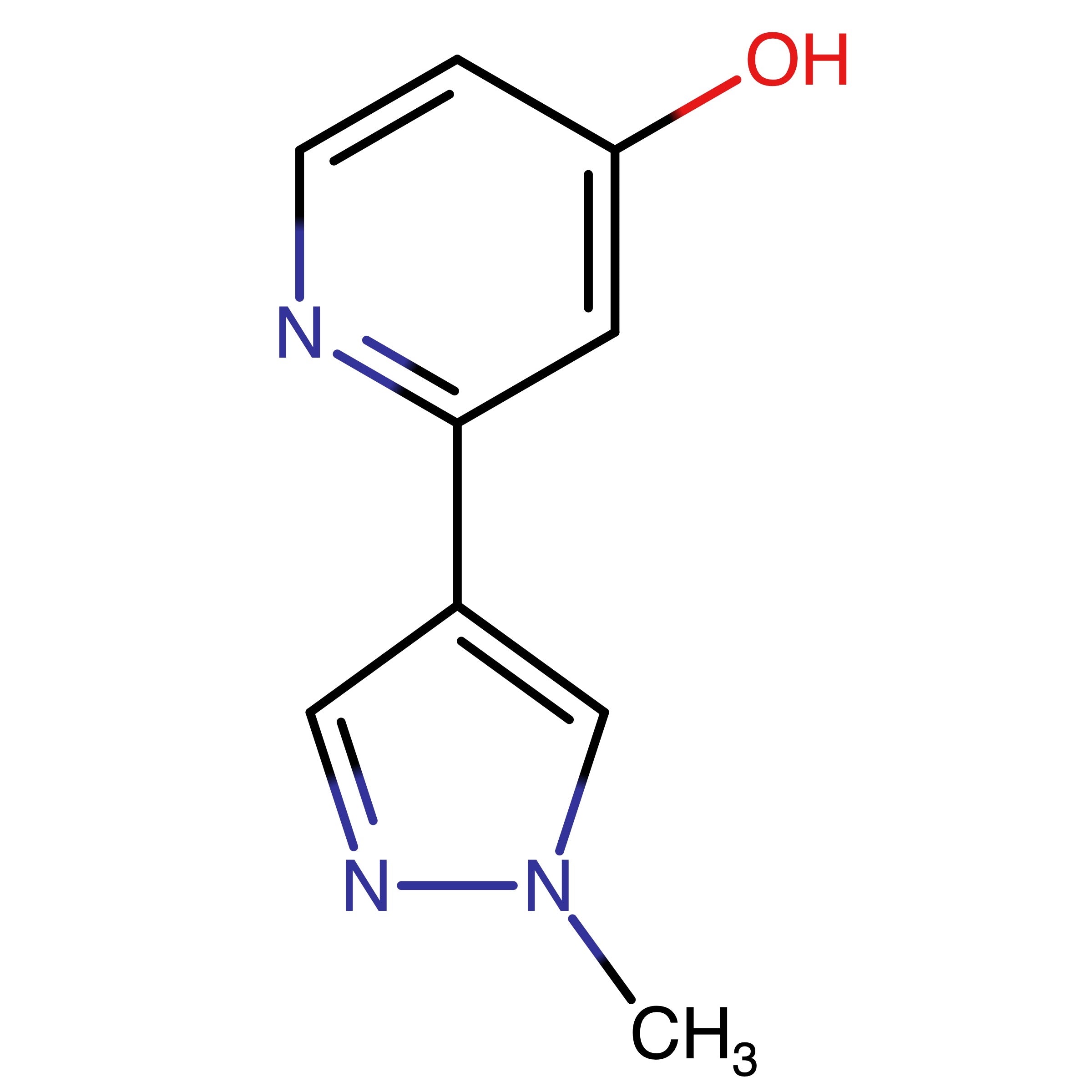 CAS RN 1613413-66-3 | 2-(1-Methyl-1H-pyrazol-4-yl)pyridin-4-ol | MFCD30469511