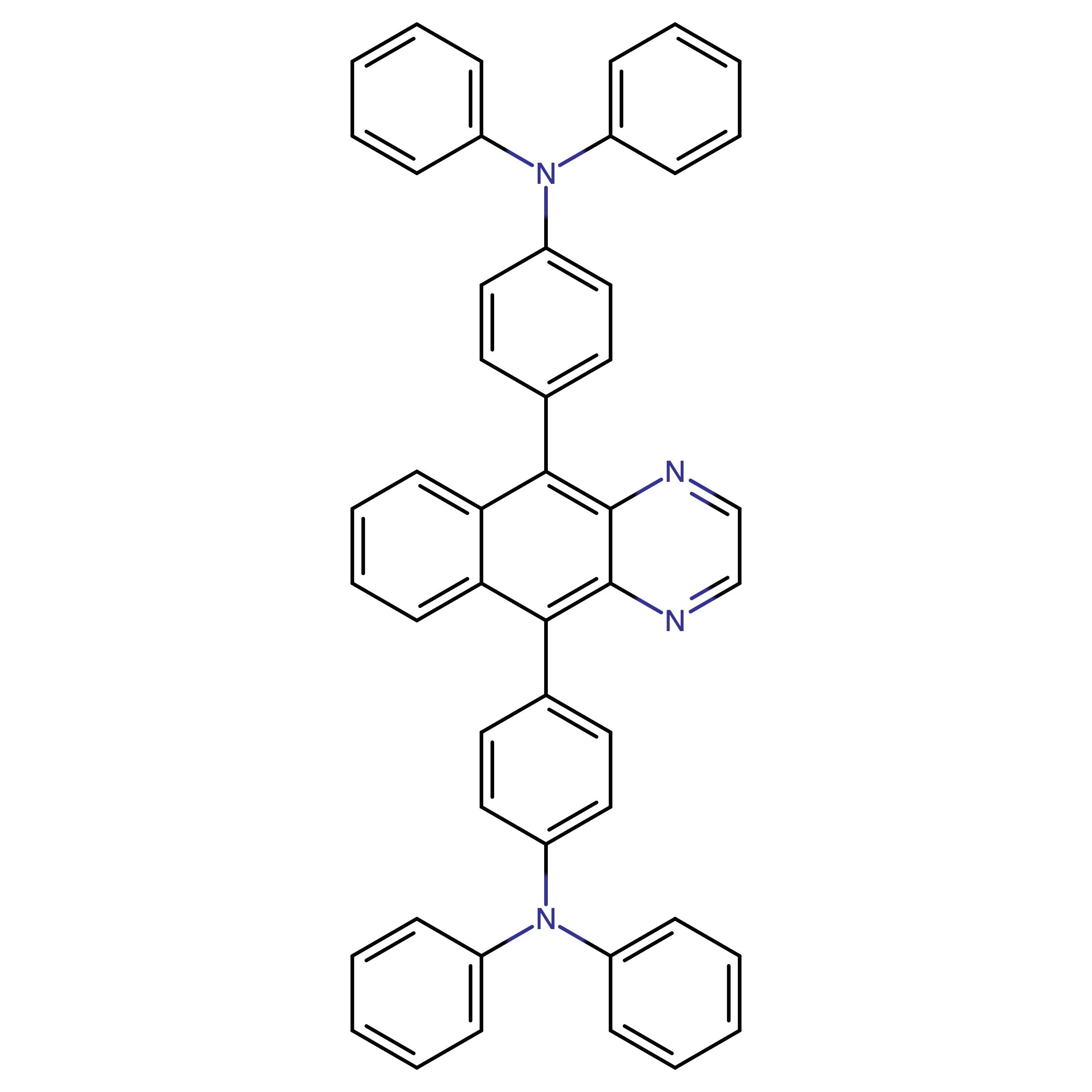 CAS RN 1616499-57-0 | N,N-Diphenyl-4-[5-[4-(N-phenylanilino)phenyl]benzo[g]quinoxalin-10-yl]aniline