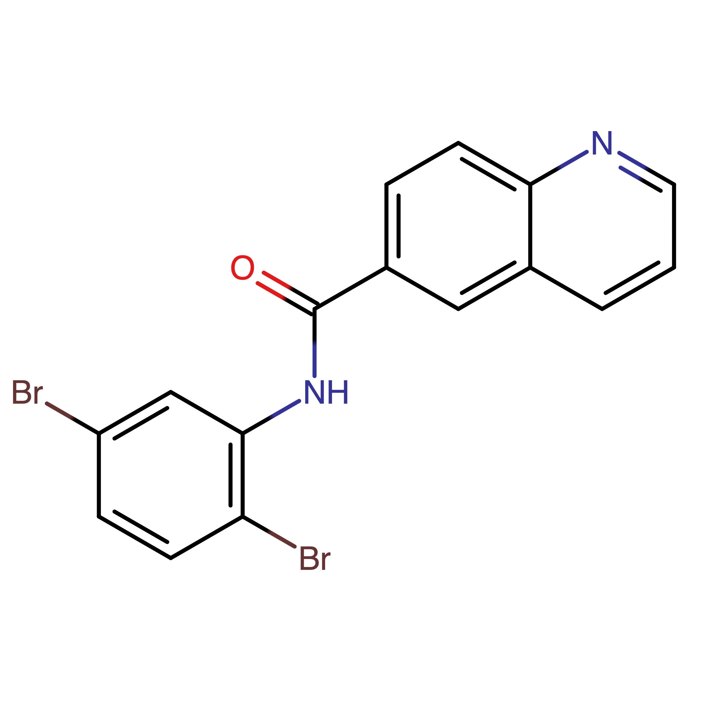 CAS RN 1616593-19-1 | N-(2,5-Dibromophenyl)quinoline-6-carboxamide