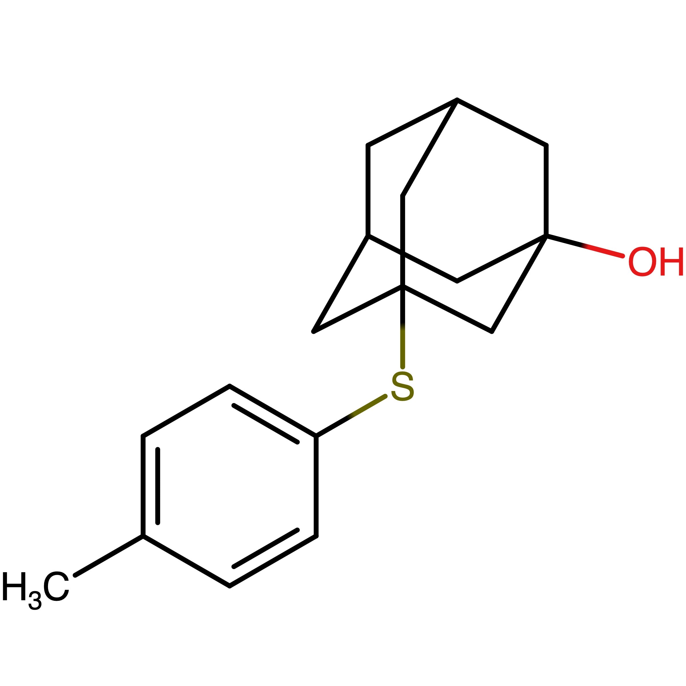 CAS RN 1622999-86-3 | 3-Hydroxy-1-adamantyl(p-tolyl)sulfide