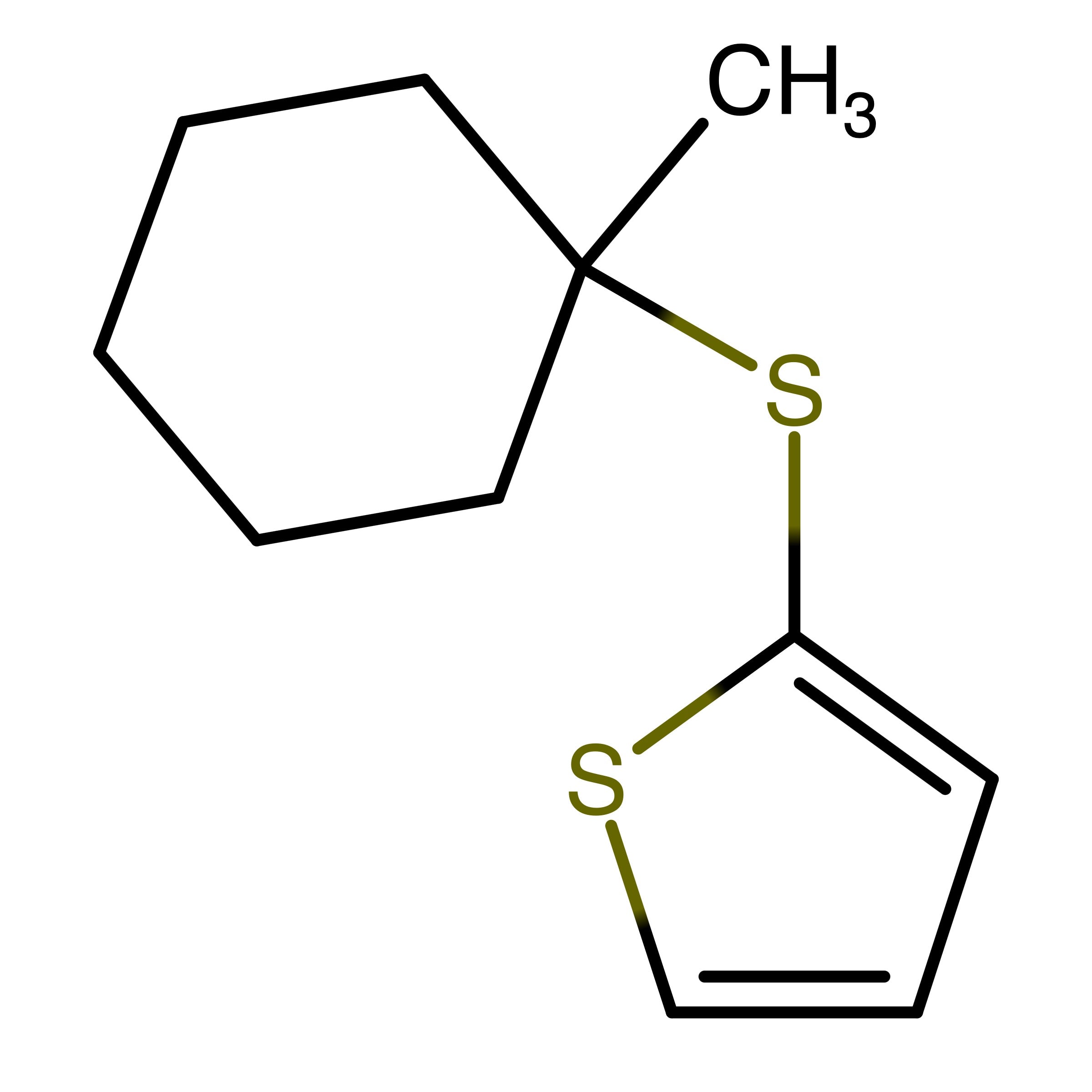CAS RN 1622999-87-4 | 2-((1-Methylcyclohexyl)thio)thiophene