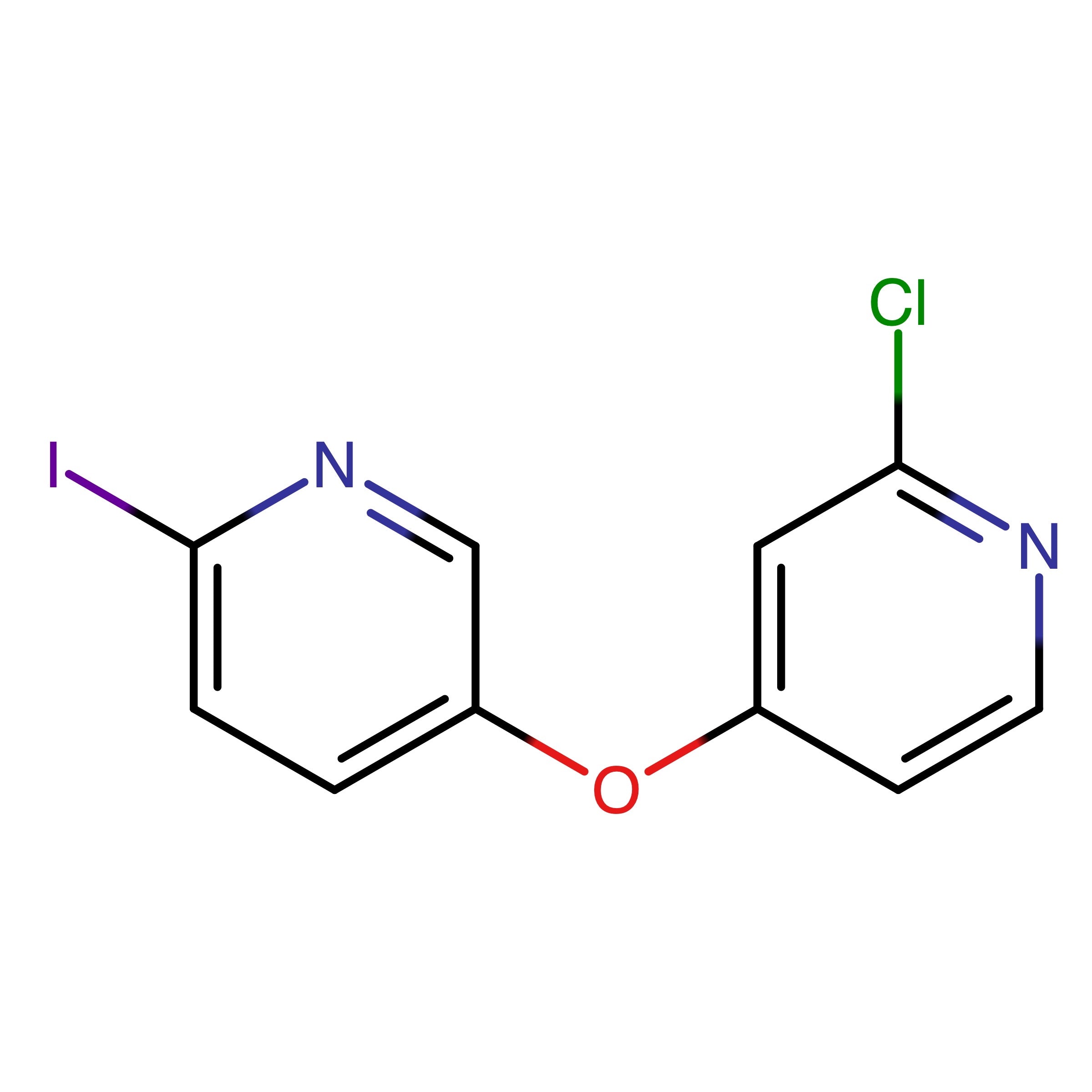 CAS RN 1628606-25-6 | 2-Chloro-4-((6-iodopyridin-3-yl)oxy)pyridine