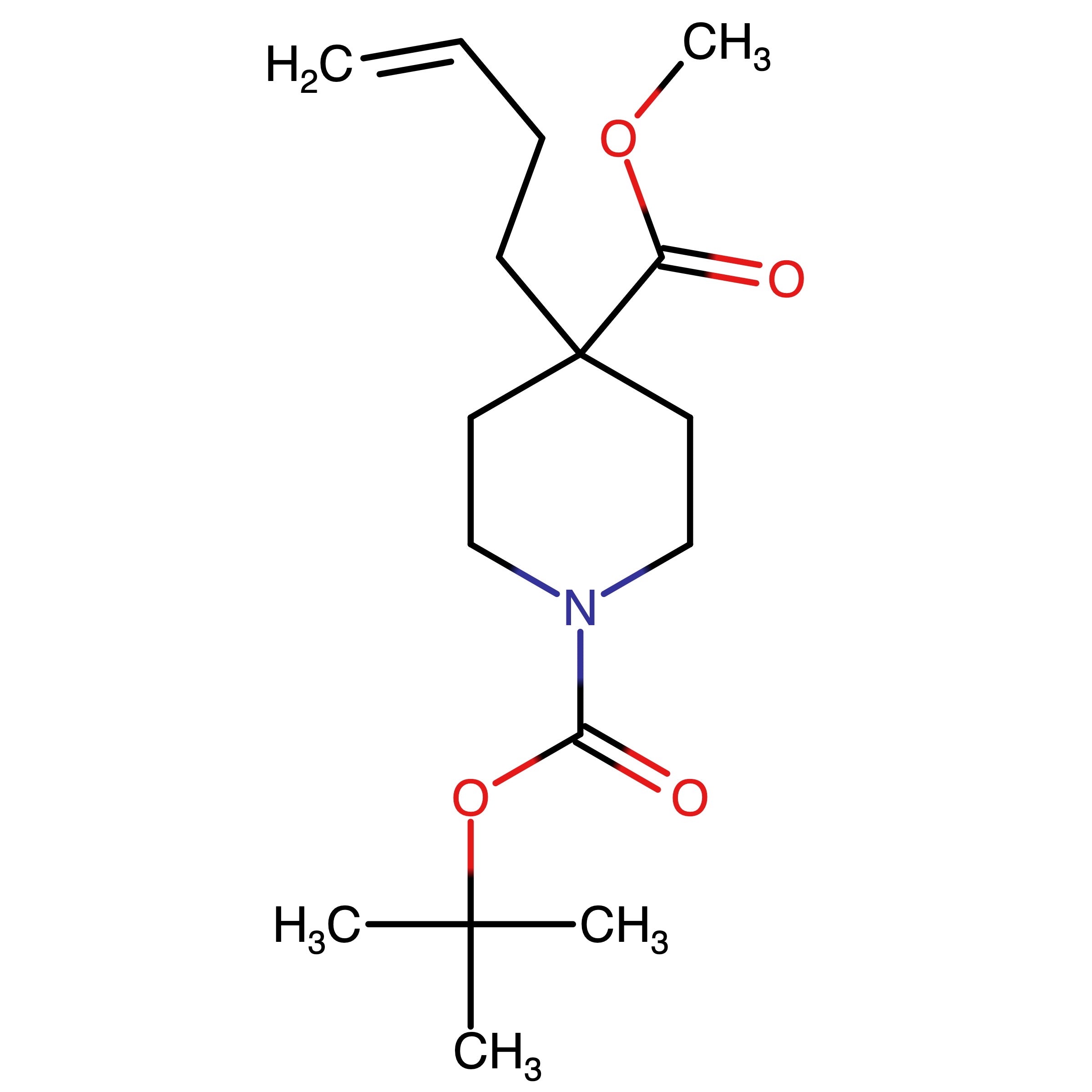 CAS RN 1630011-79-8 | 1-tert-Butyl 4-methyl 4-(but-3-en-1-yl)piperidine-1,4-dicarboxylate