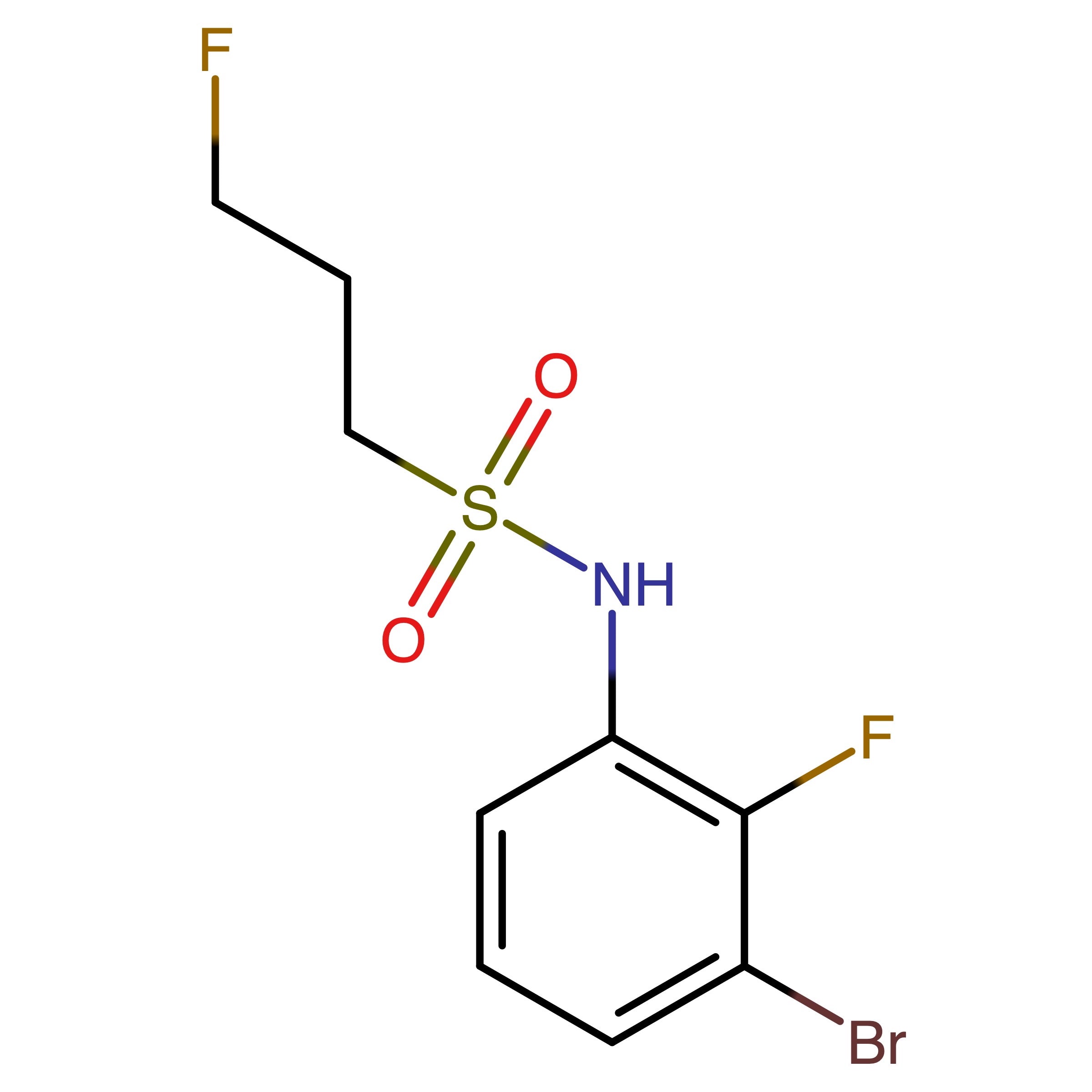 CAS RN 1631034-58-6 | N-(3-Bromo-2-fluorophenyl)-3-fluoropropane-1-sulfonamide