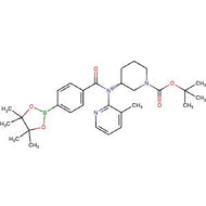 1632251-31-0 | tert-Butyl (R)-3-(N-(3-methylpyridin-2-yl)-4-(4,4,5,5-tetramethyl-1,3,2-dioxaborolan-2-yl)benzamido)piperidine-1-carboxylate - Hoffman Fine Chemicals