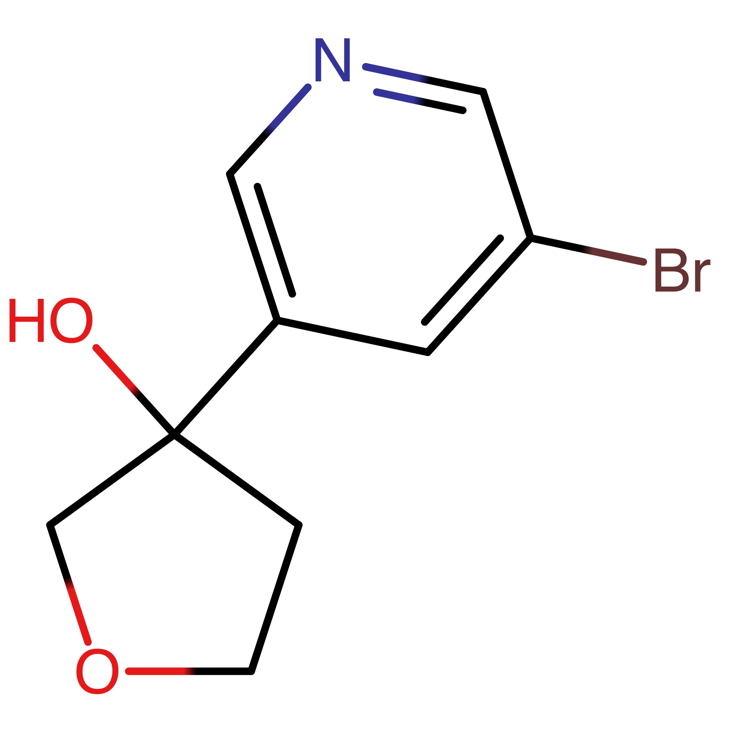 CAS RN 1633013-53-2 | 3-(5-Bromo-pyridin-3-yl)-tetrahydro-furan-3-ol 