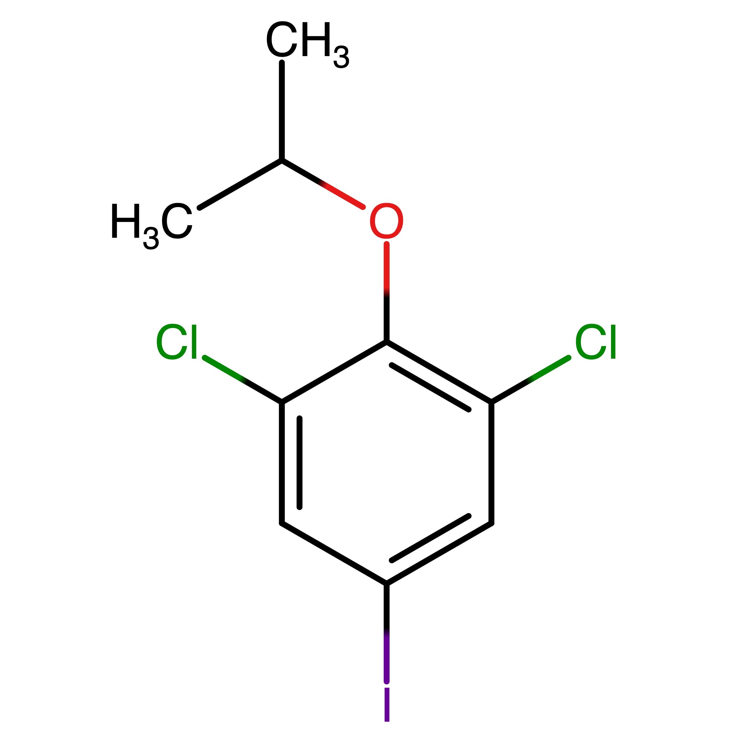 CAS RN 1635389-46-6 | 1,3-Dichloro-5-iodo-2-isopropoxybenzene | MFCD34758540