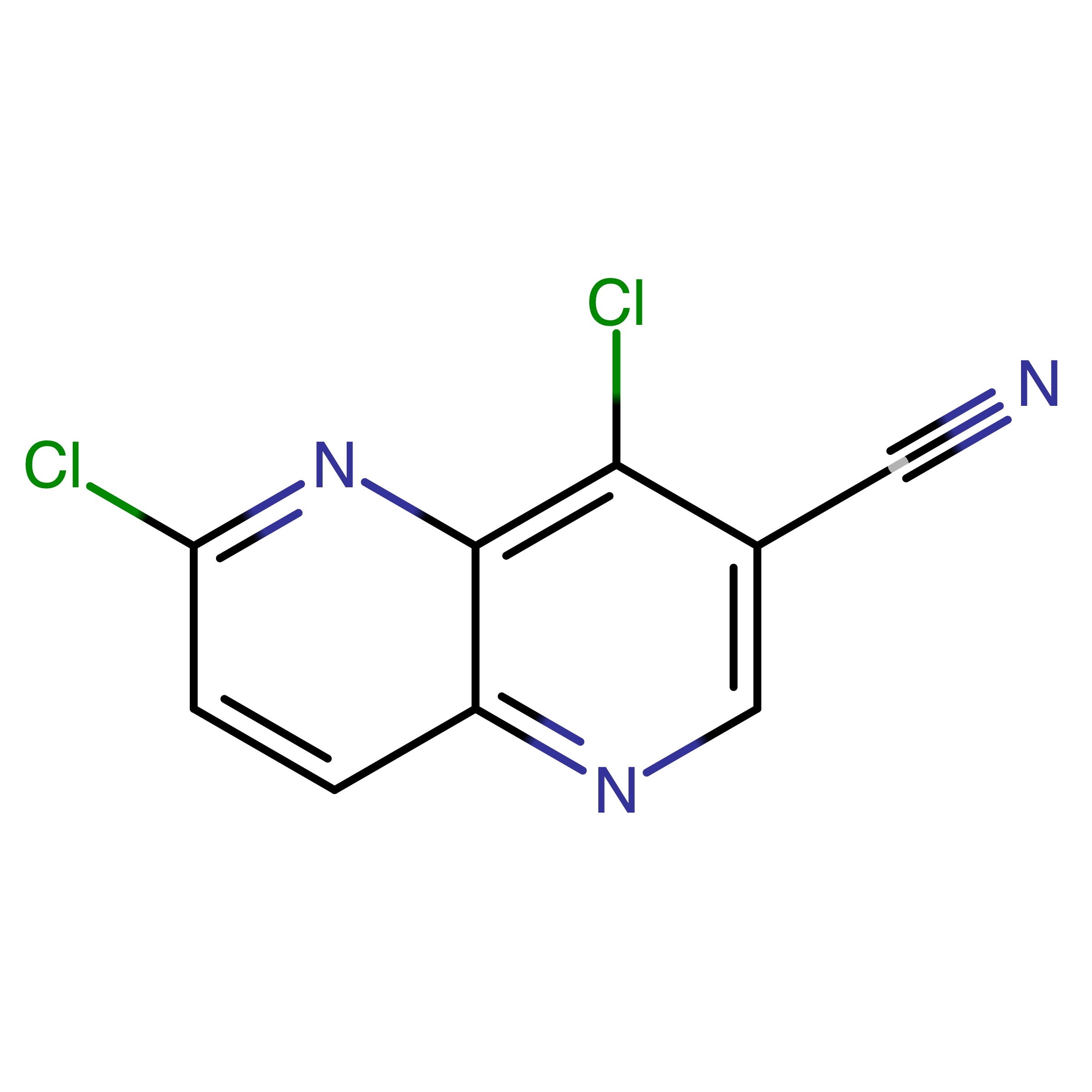 CAS RN 1637559-06-8 | 4,6-Dichloro-1,5-naphthyridine-3-carbonitrile | MFCD09261391