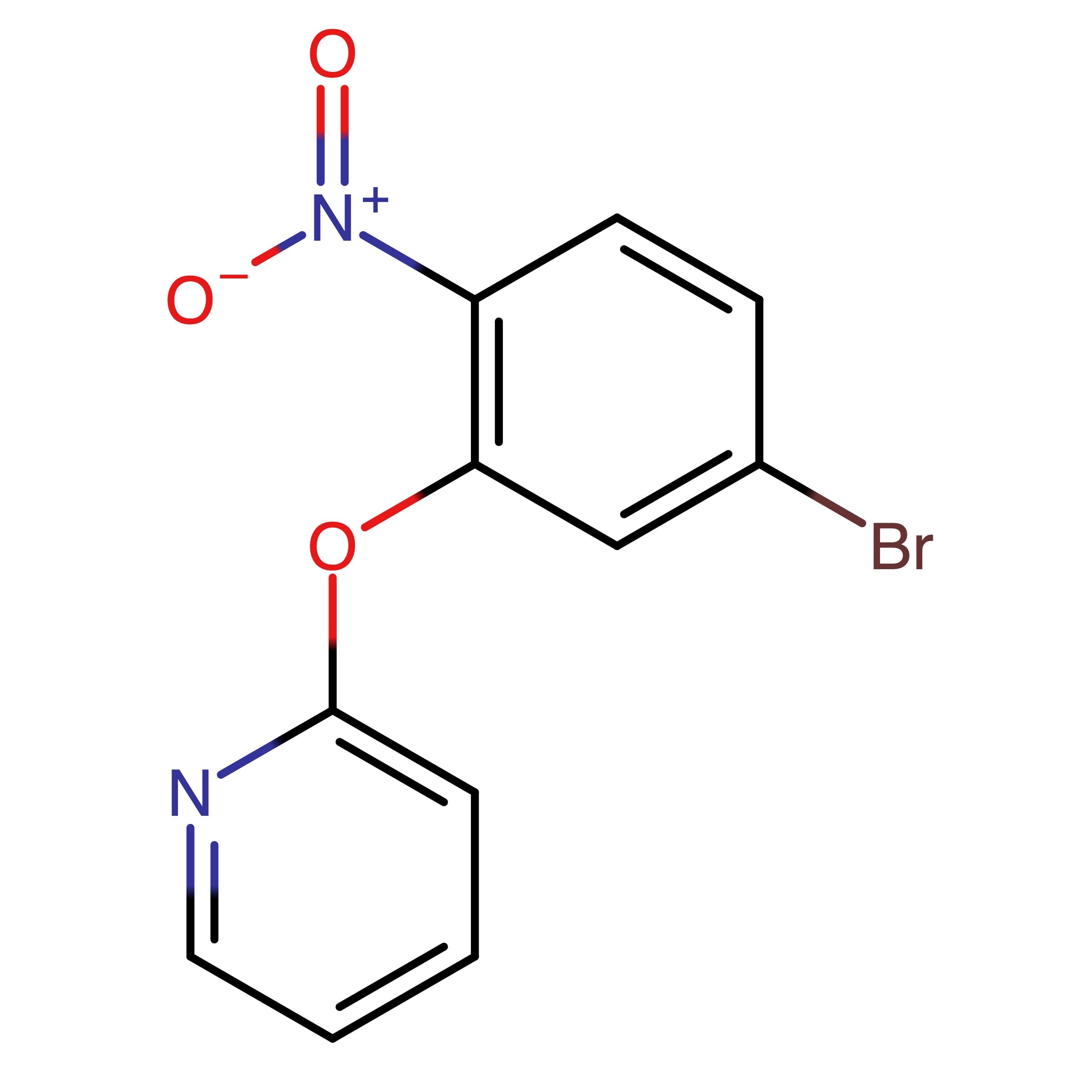 CAS RN 1638206-82-2 | 2-(5-Bromo-2-nitrophenoxy)pyridine 