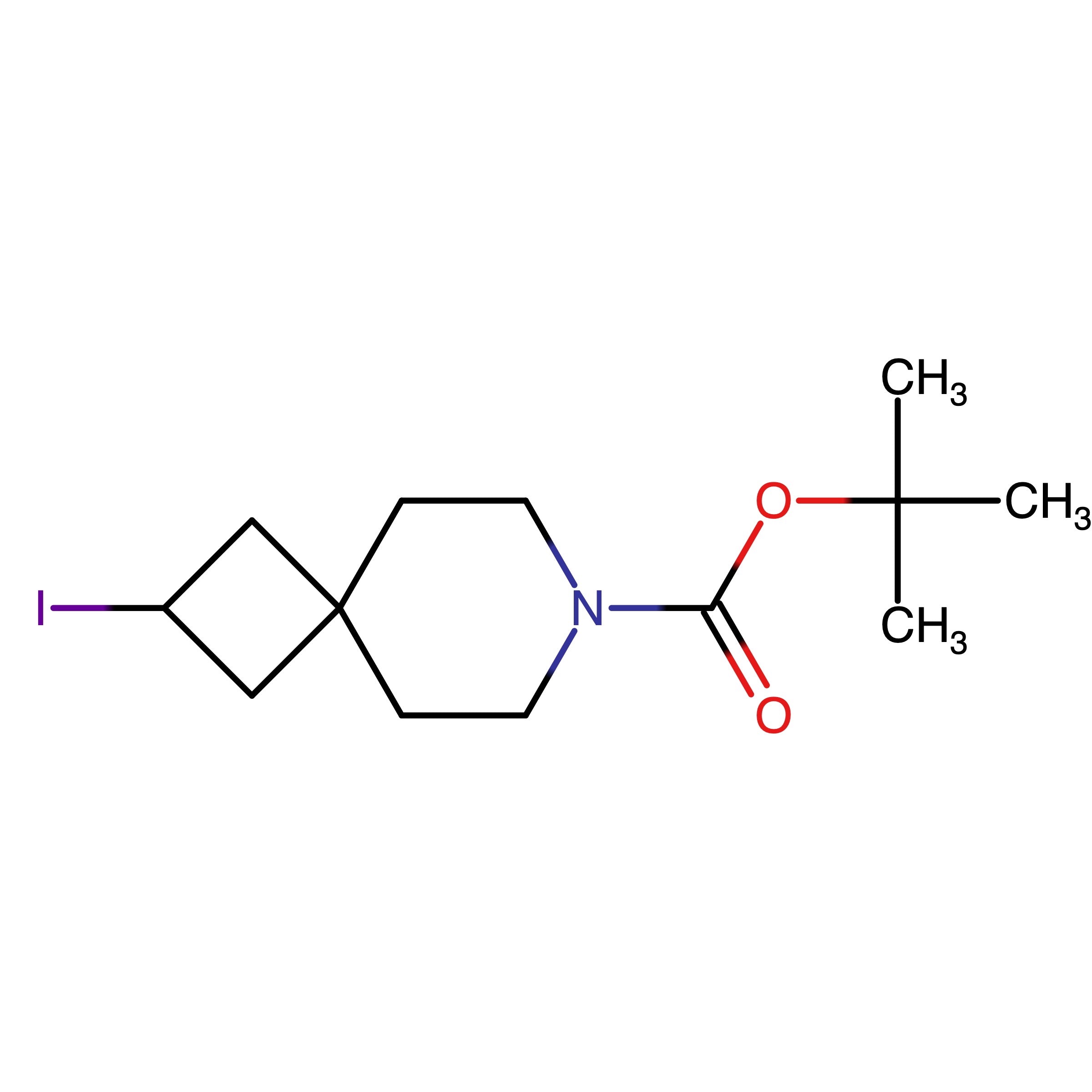 CAS RN 1638764-90-5 | tert-Butyl 2-iodo-7-azaspiro[3.5]nonane-7-carboxylate