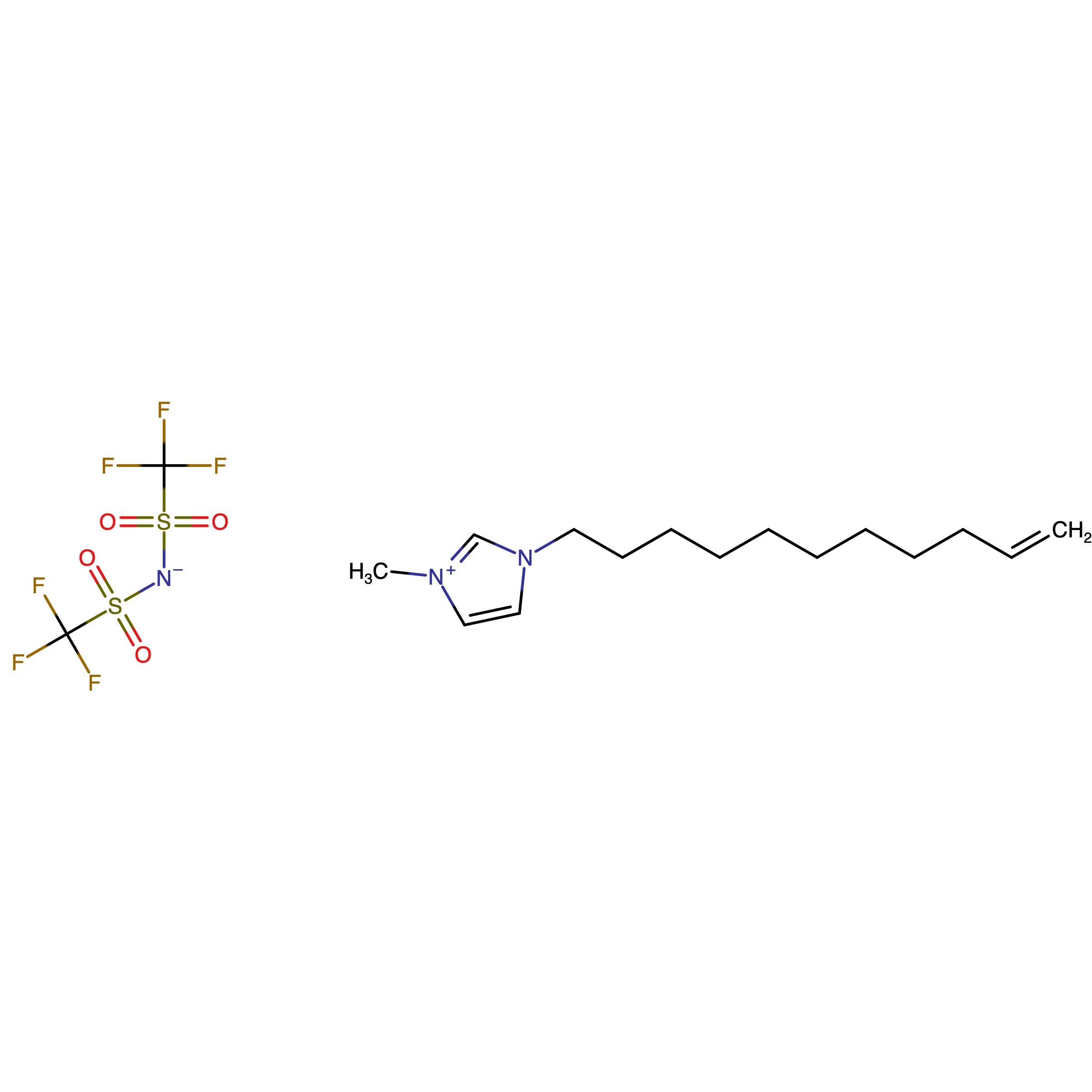 CAS RN 1639823-15-6 | Bis(trifluoromethylsulfonyl)azanide;1-Methyl-3-(undec-10-en-1-yl)imidazol-1-ium