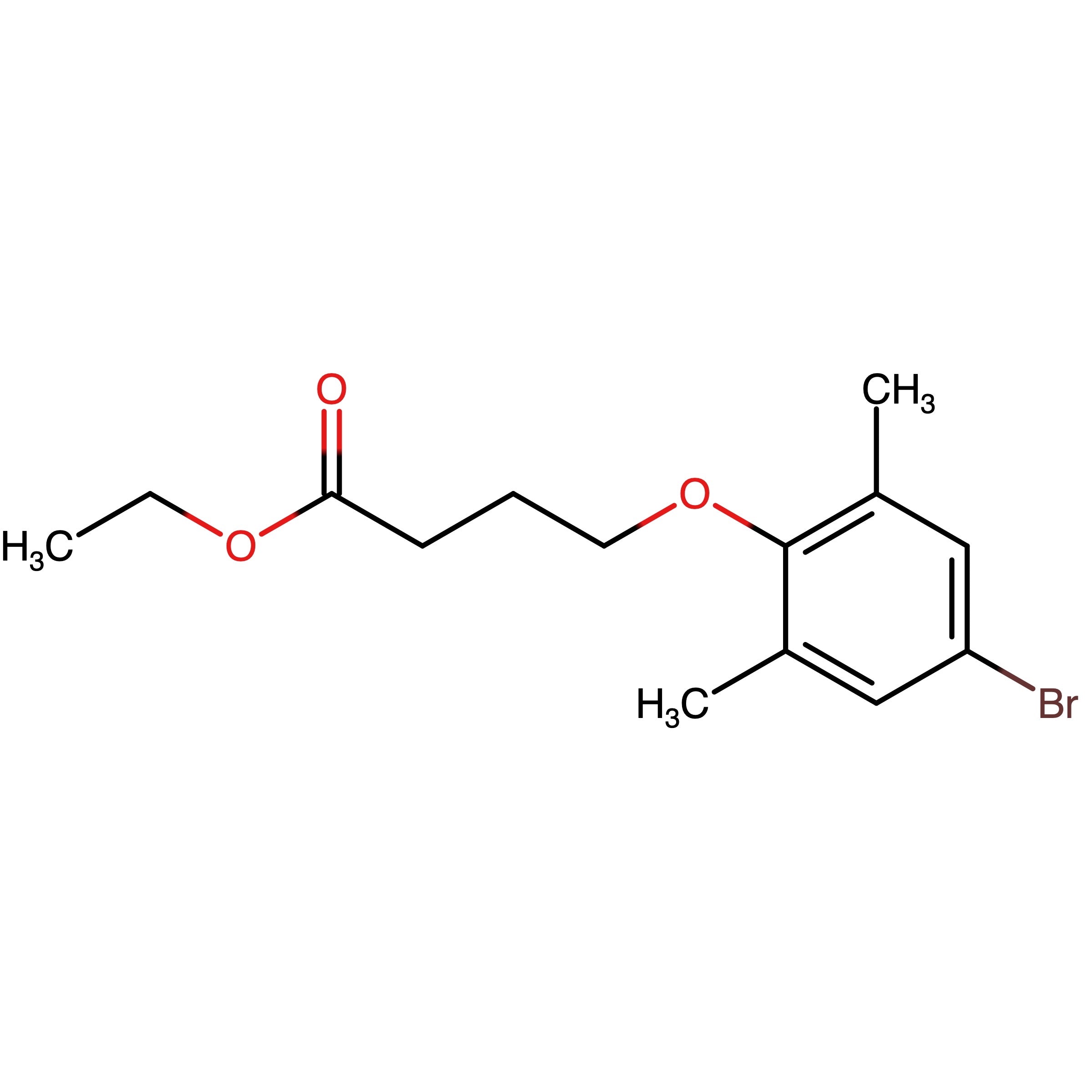 CAS RN 1643456-84-1 | Ethyl 4-(4-bromo-2,6-dimethylphenoxy)butanoate